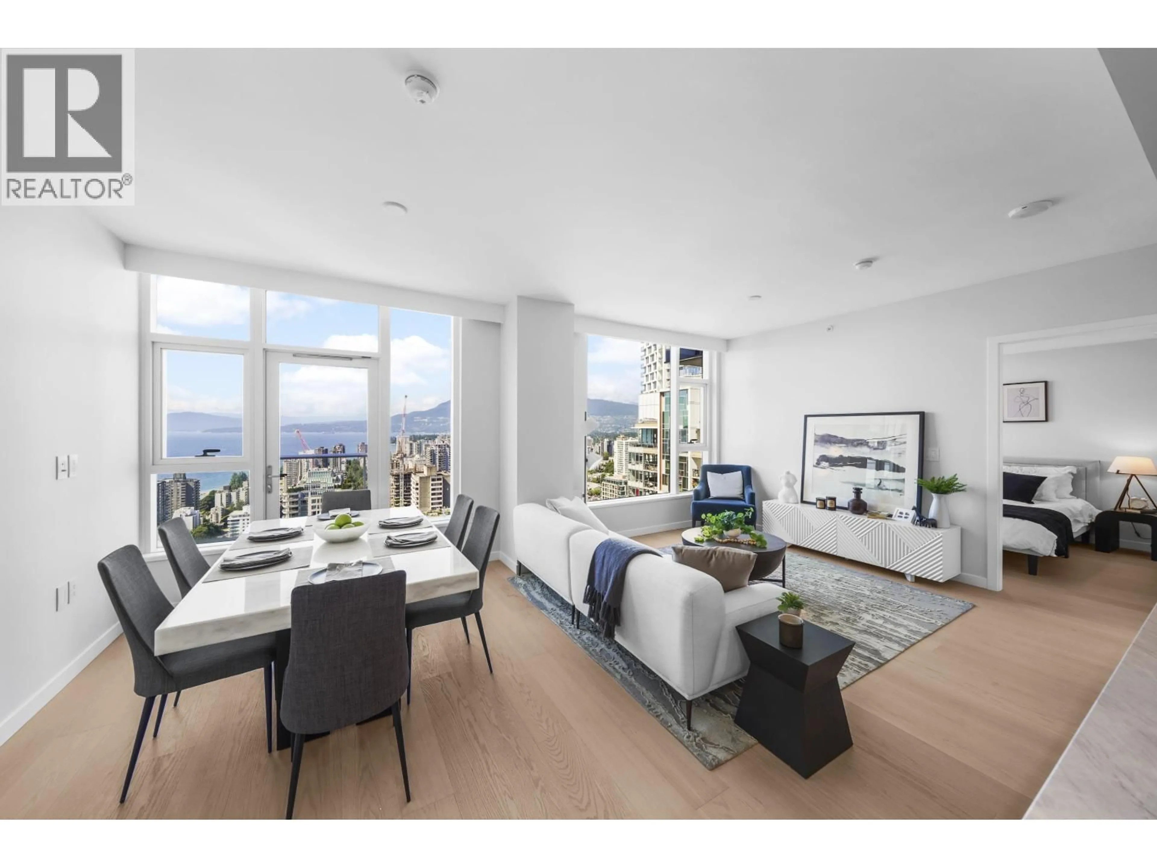 Living room with furniture, unknown for 3405 - 1335 HOWE STREET, Vancouver British Columbia V6Z0H1