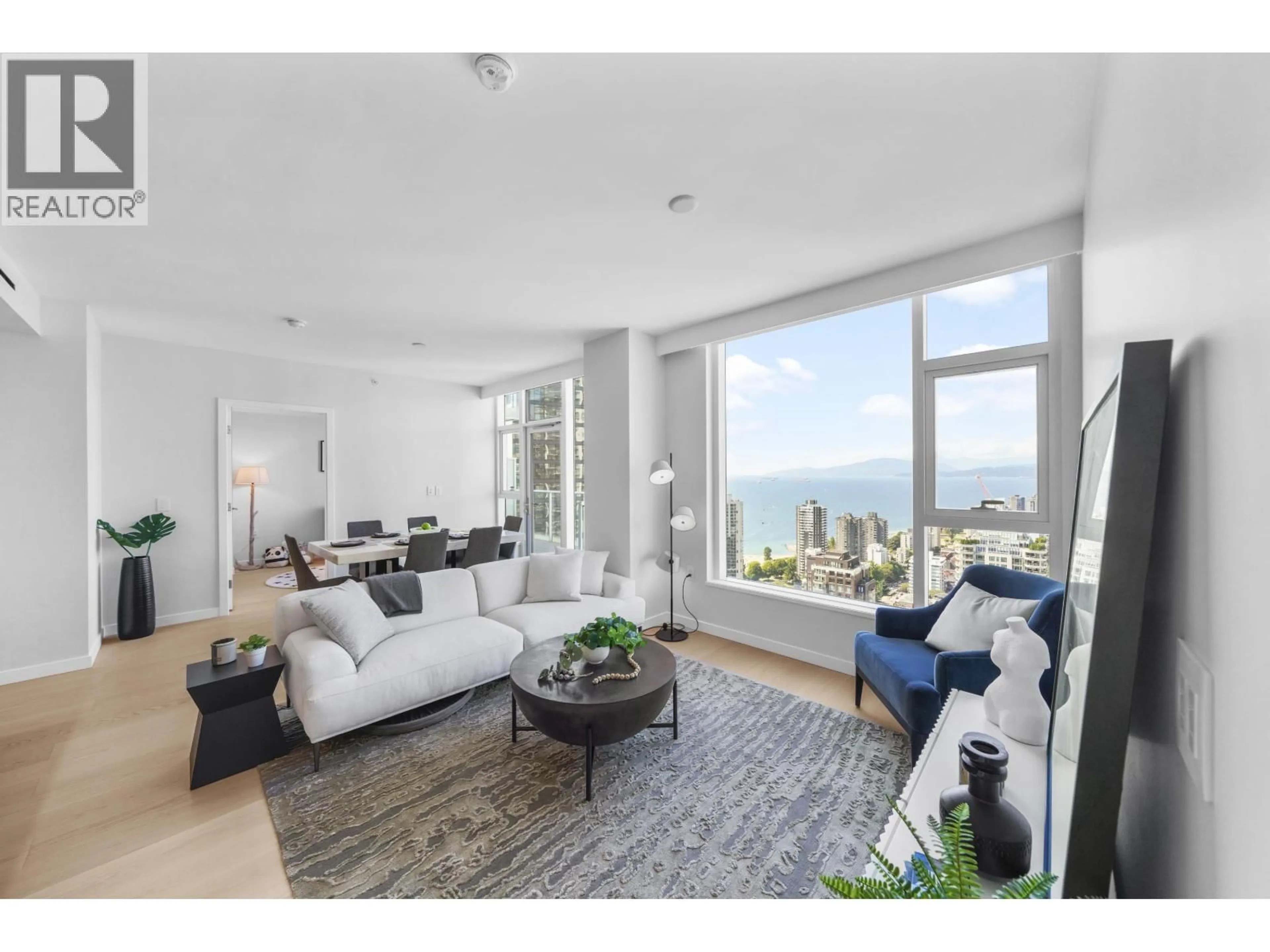 Living room with furniture, unknown for 3405 - 1335 HOWE STREET, Vancouver British Columbia V6Z0H1