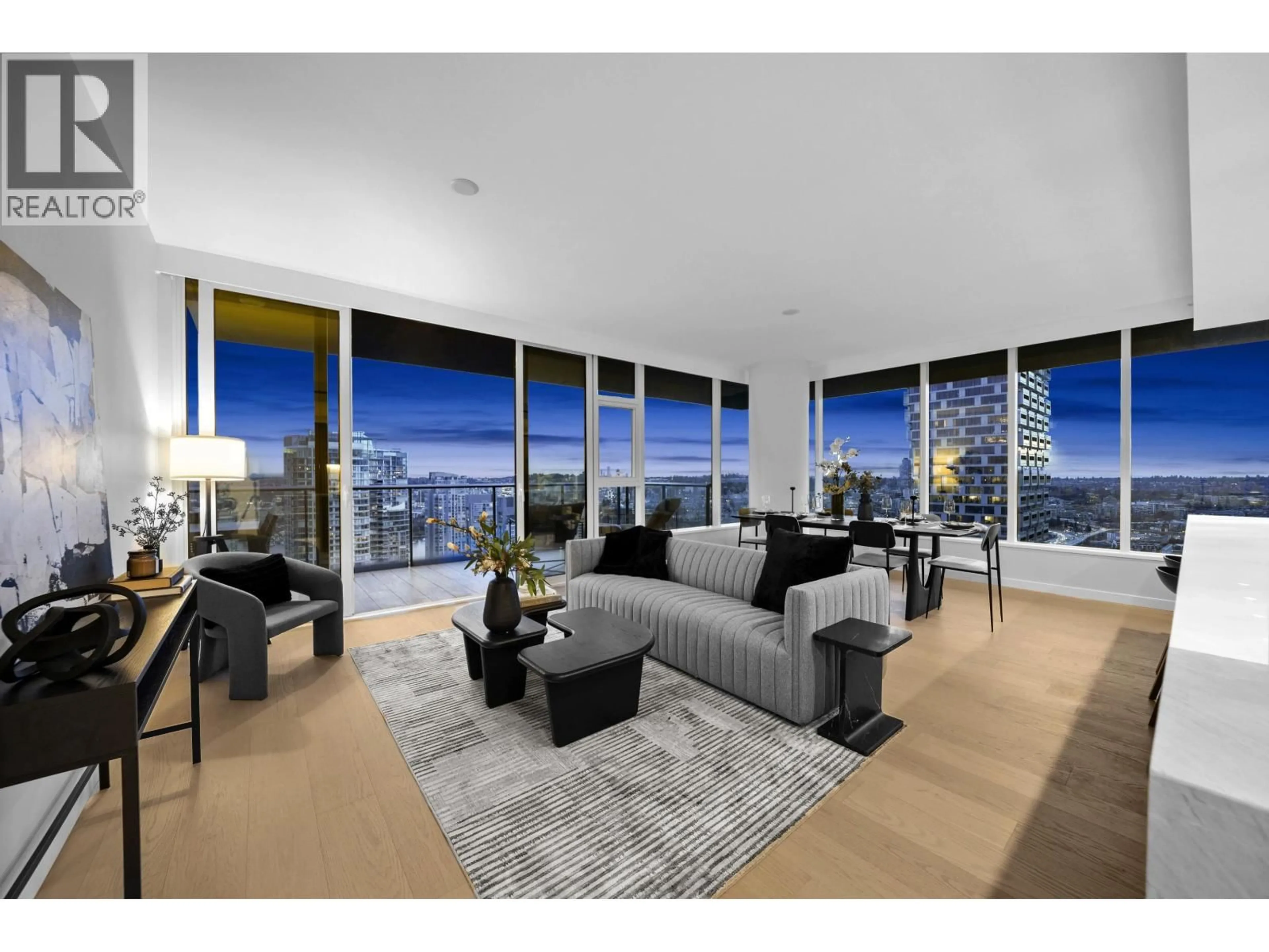 Living room with furniture, unknown for 3503 - 1335 HOWE STREET, Vancouver British Columbia V6Z0H1