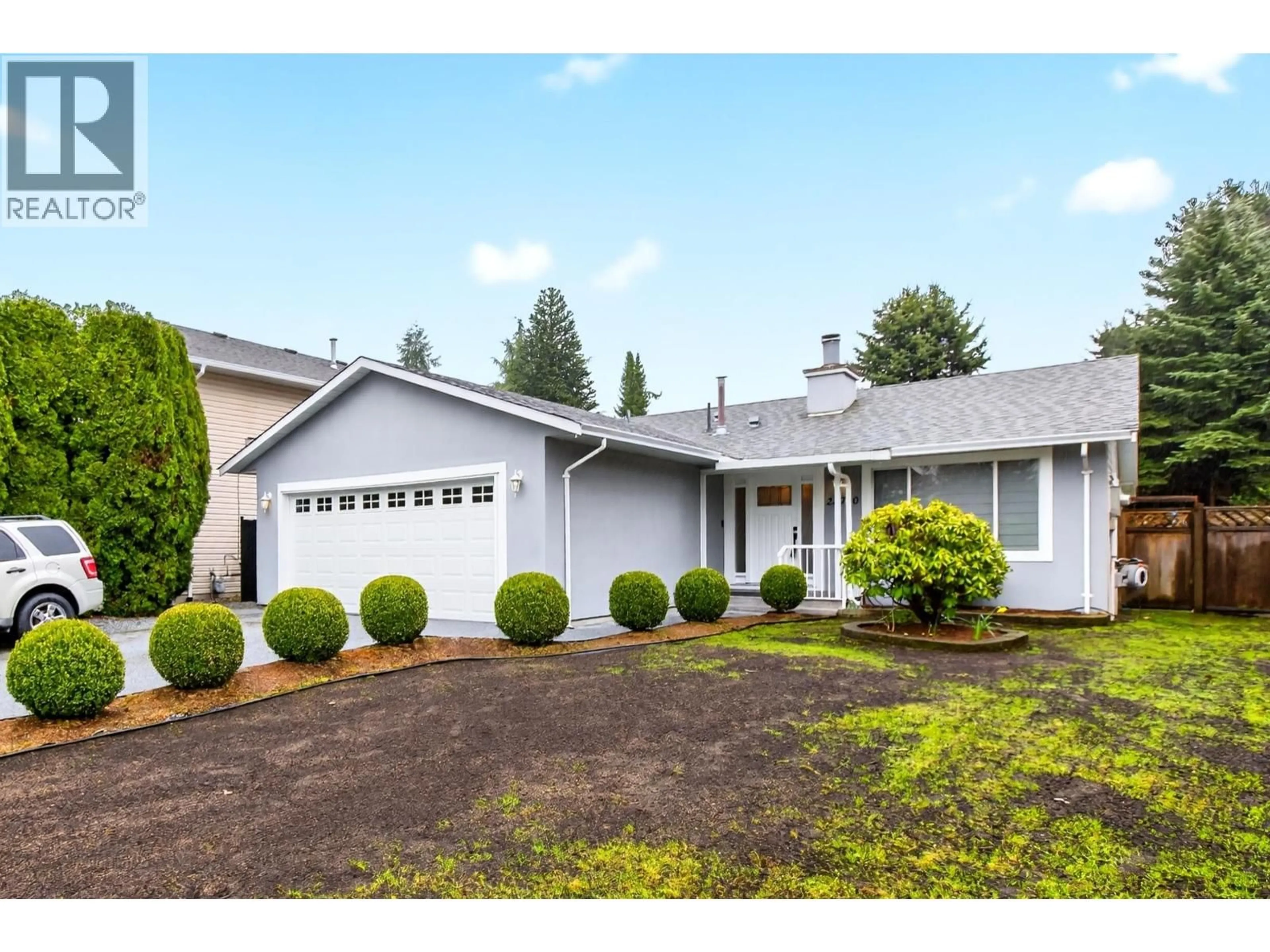 Home with vinyl exterior material, street for 22700 BALABANIAN CIRCLE, Maple Ridge British Columbia V2X9C3