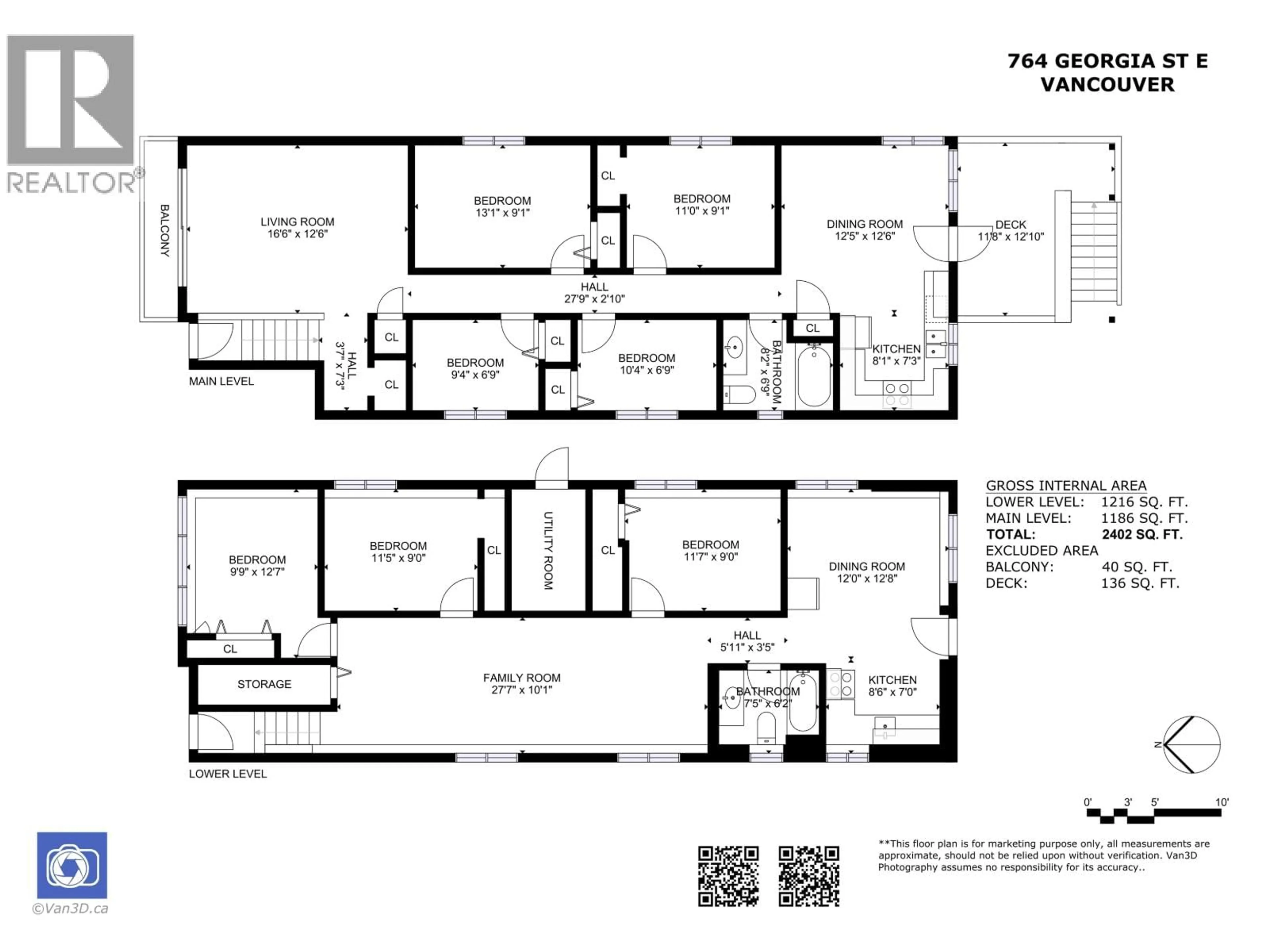 Floor plan for 764 GEORGIA STREET, Vancouver British Columbia V6A2A3