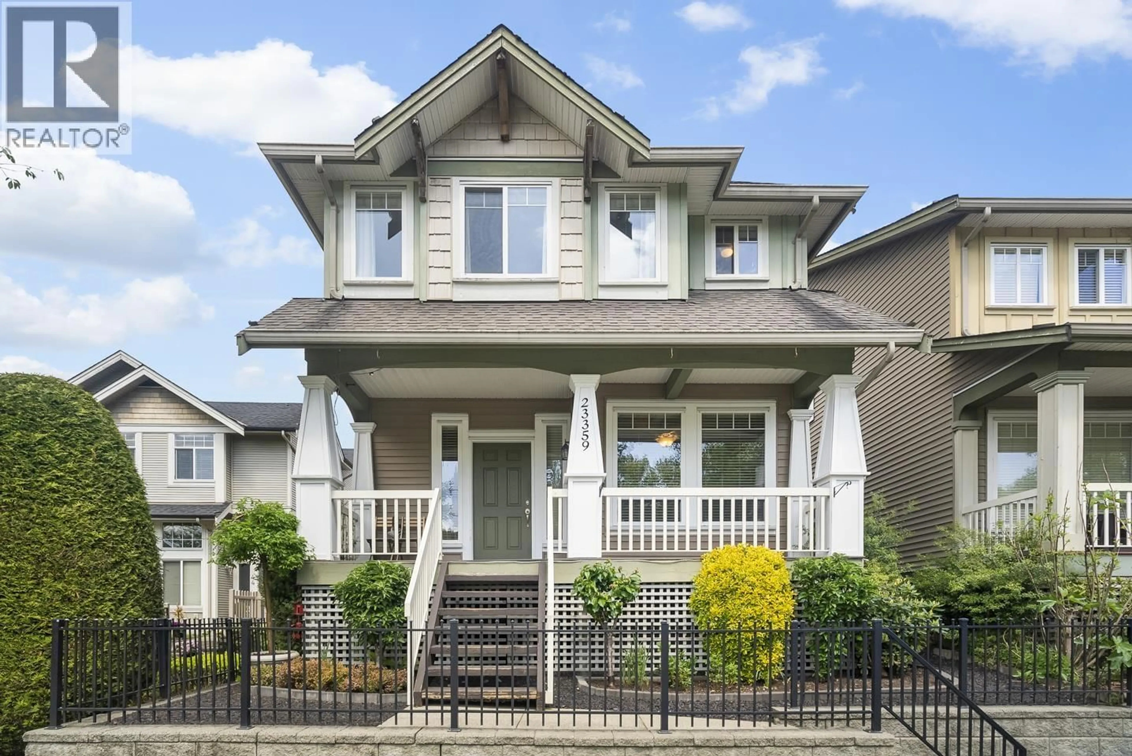 Home with vinyl exterior material, street for 23359 KANAKA WAY, Maple Ridge British Columbia V2W0B7