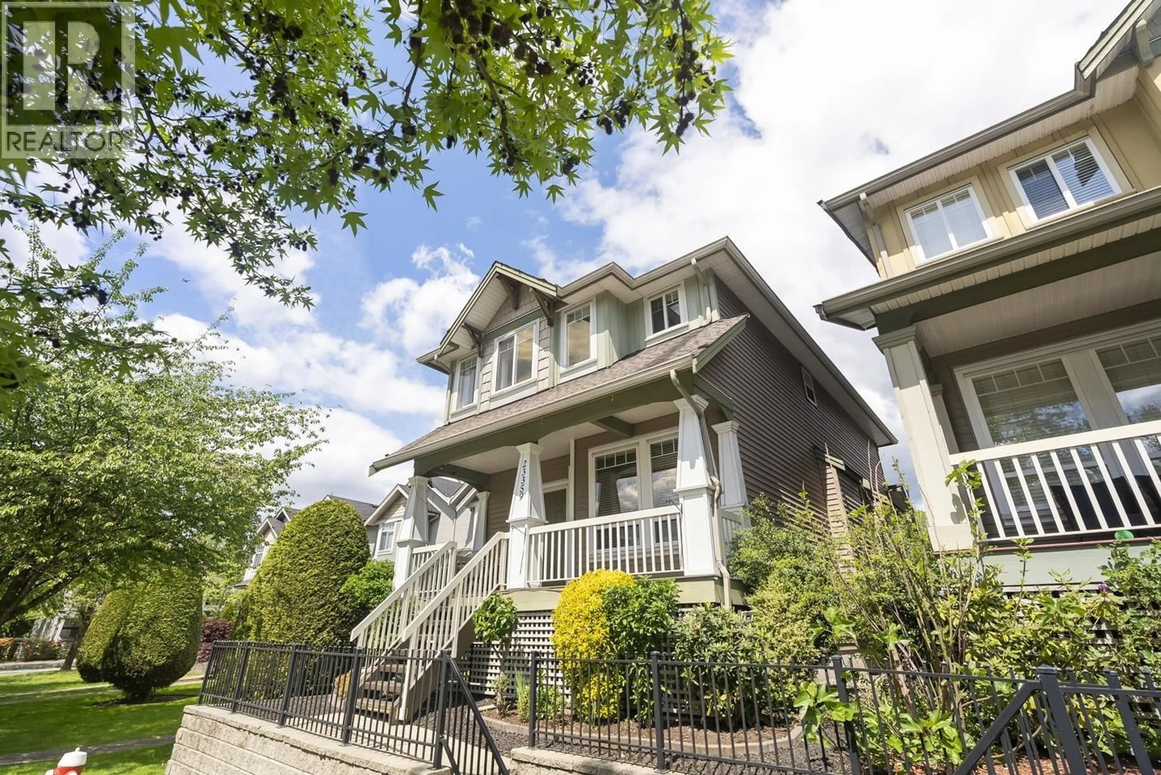 Home with vinyl exterior material, street for 23359 KANAKA WAY, Maple Ridge British Columbia V2W0B7