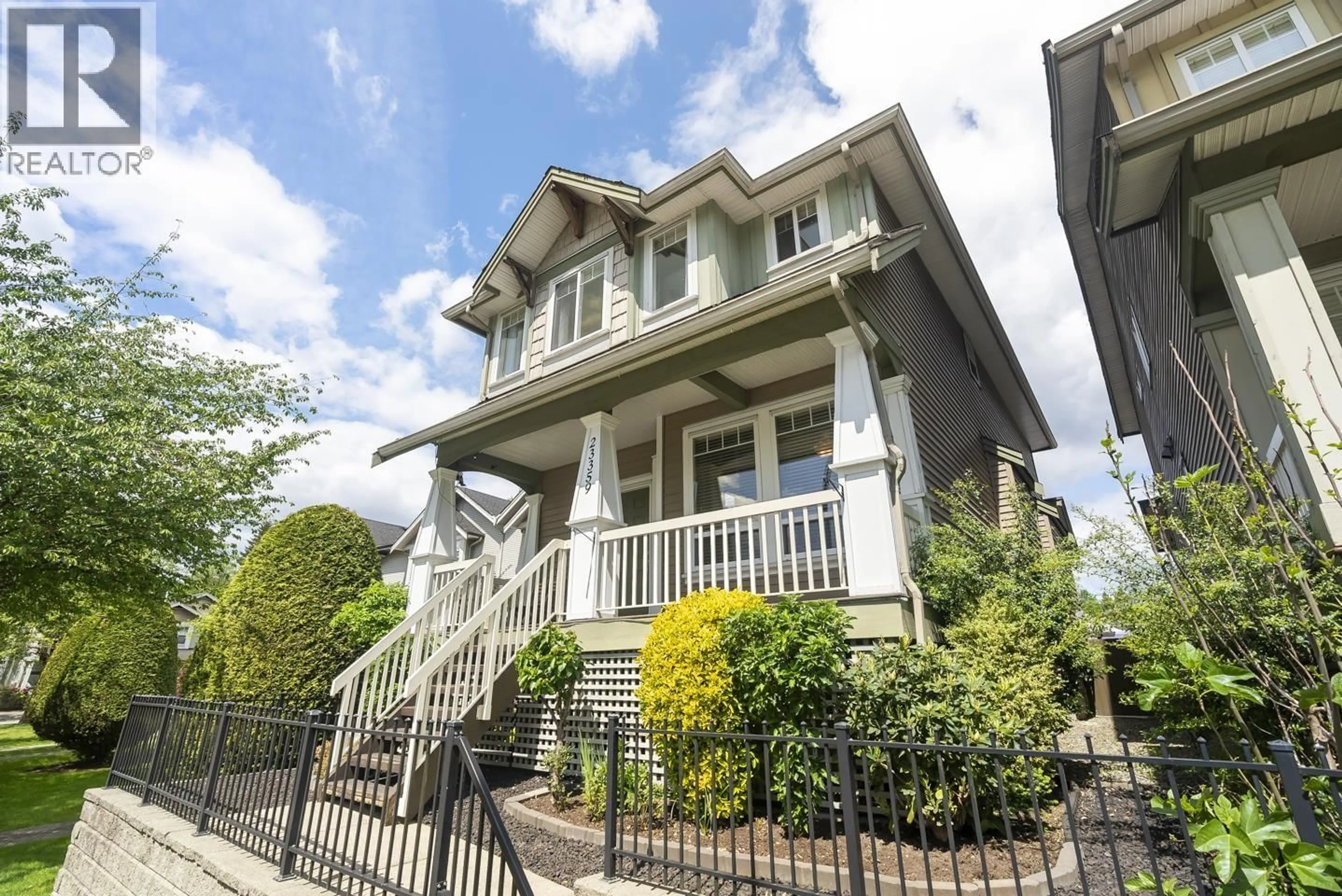 Home with vinyl exterior material, street for 23359 KANAKA WAY, Maple Ridge British Columbia V2W0B7