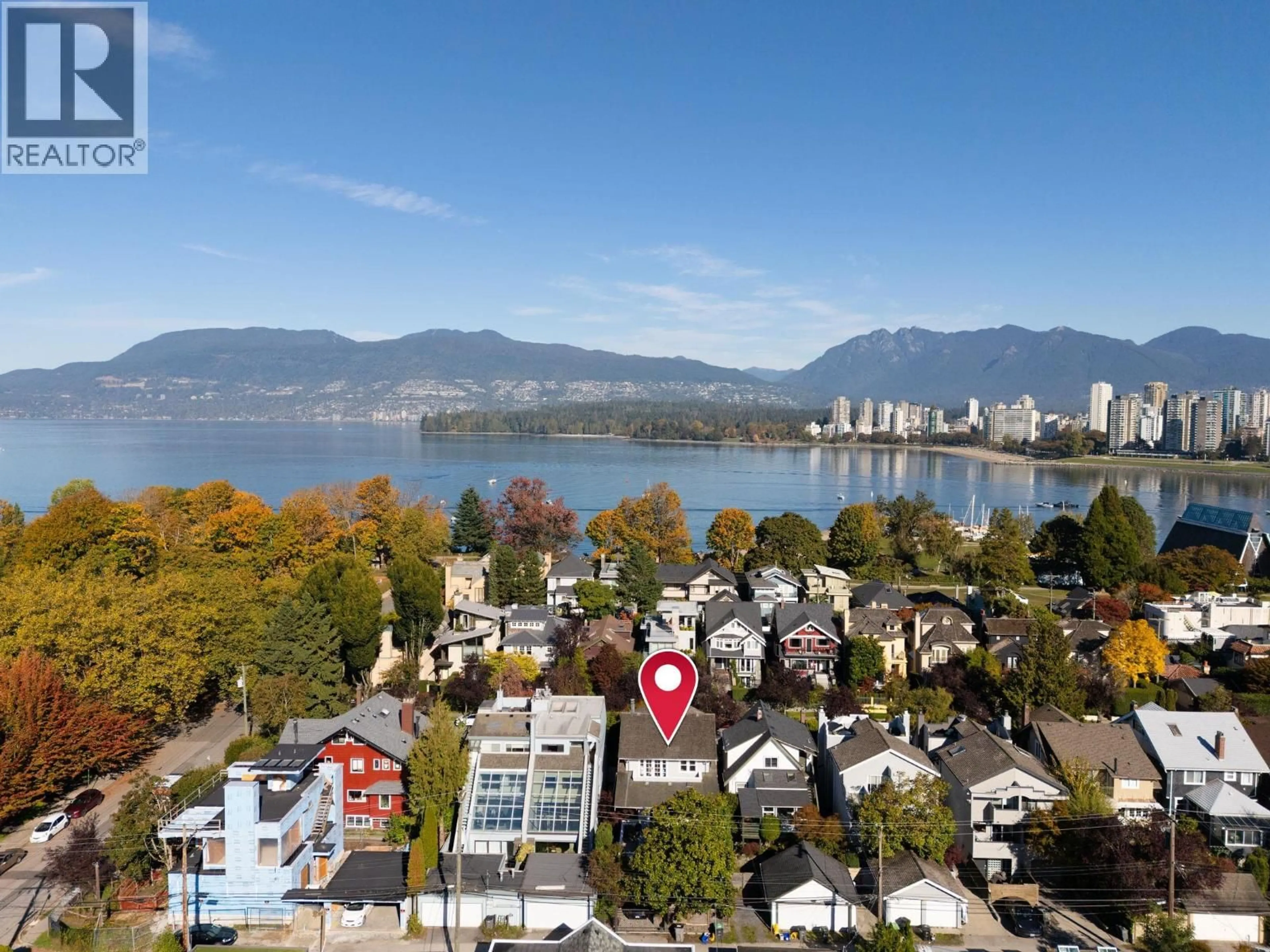 A pic from outside/outdoor area/front of a property/back of a property/a pic from drone, water/lake/river/ocean view for 1970 MCNICOLL AVENUE, Vancouver British Columbia V6J1A6