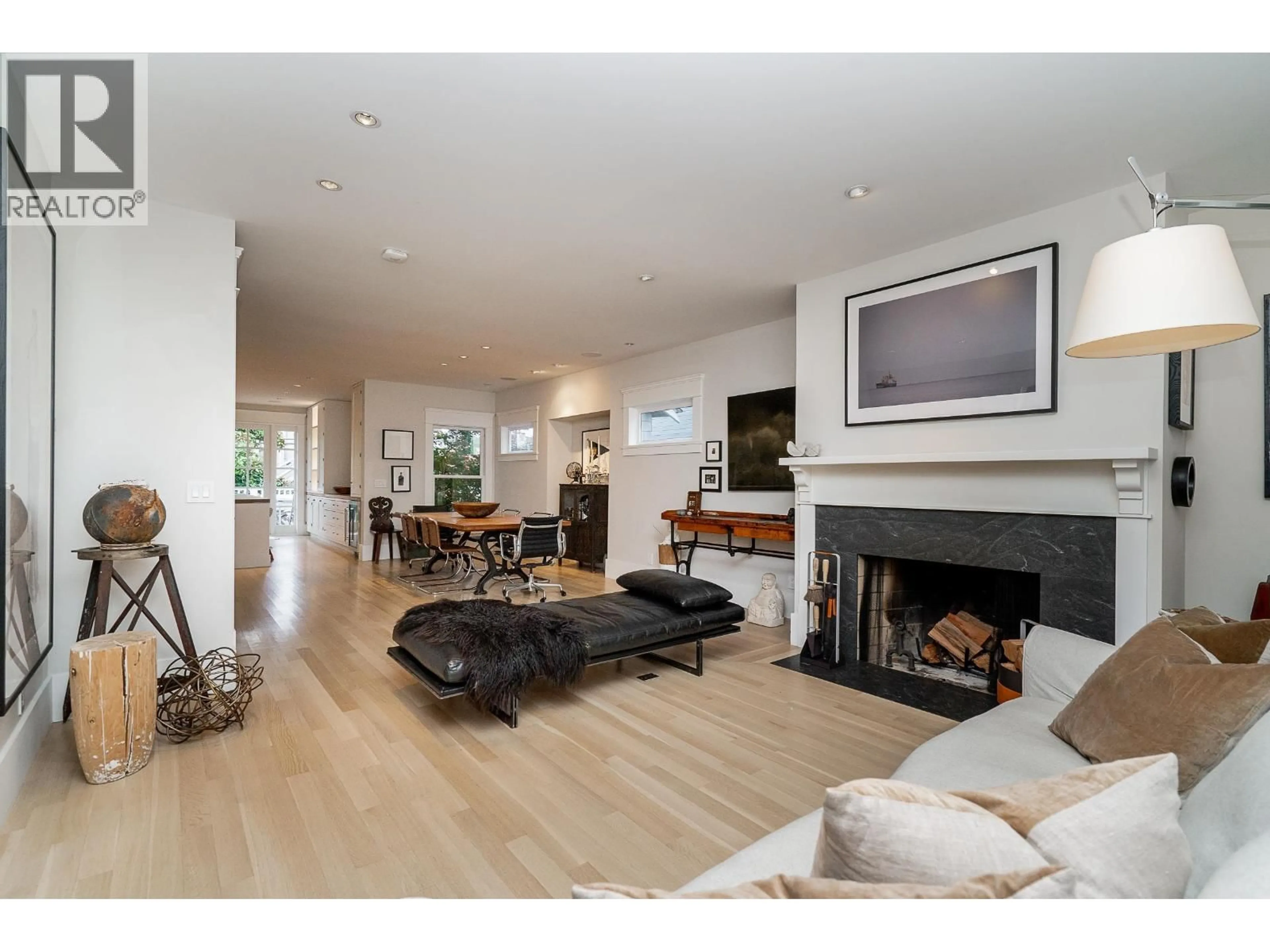 Living room with furniture, wood/laminate floor for 1970 MCNICOLL AVENUE, Vancouver British Columbia V6J1A6