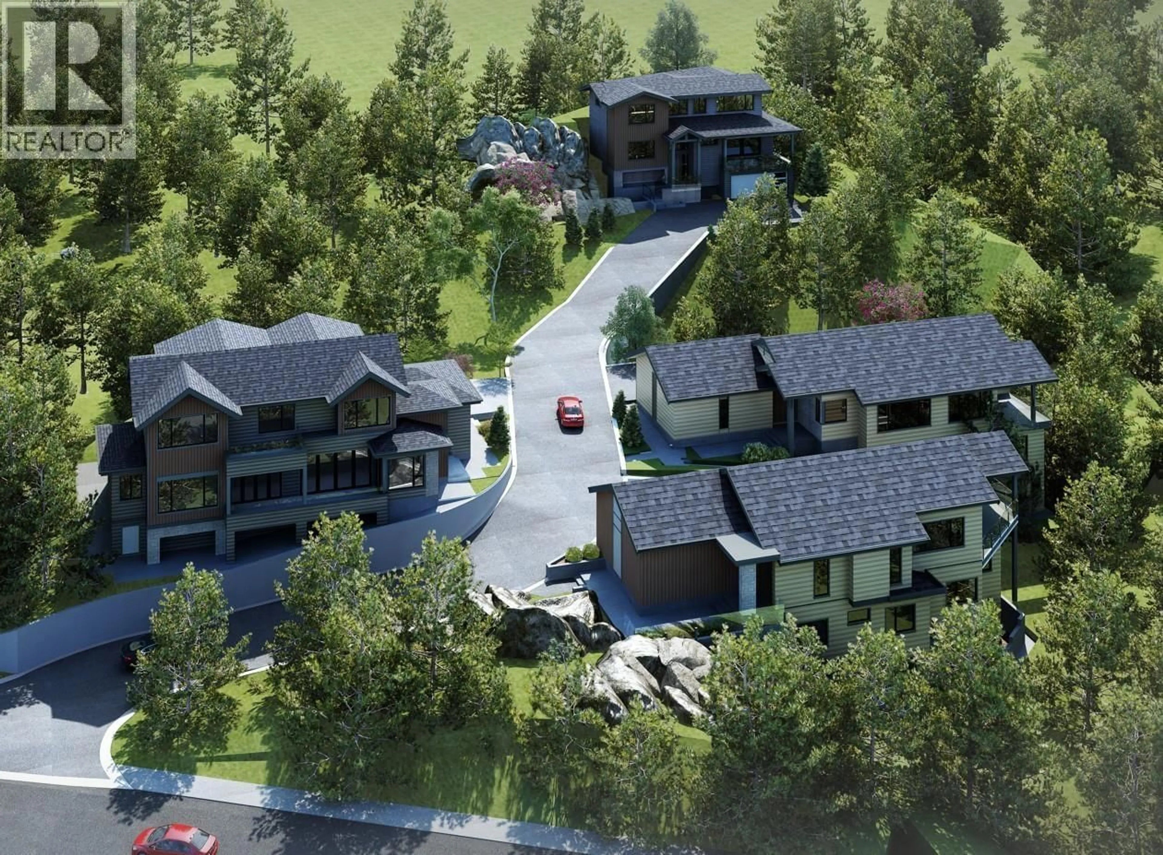 A pic from outside/outdoor area/front of a property/back of a property/a pic from drone, mountain view for 5657 WESTPORT ROAD, West Vancouver British Columbia V7W1V3