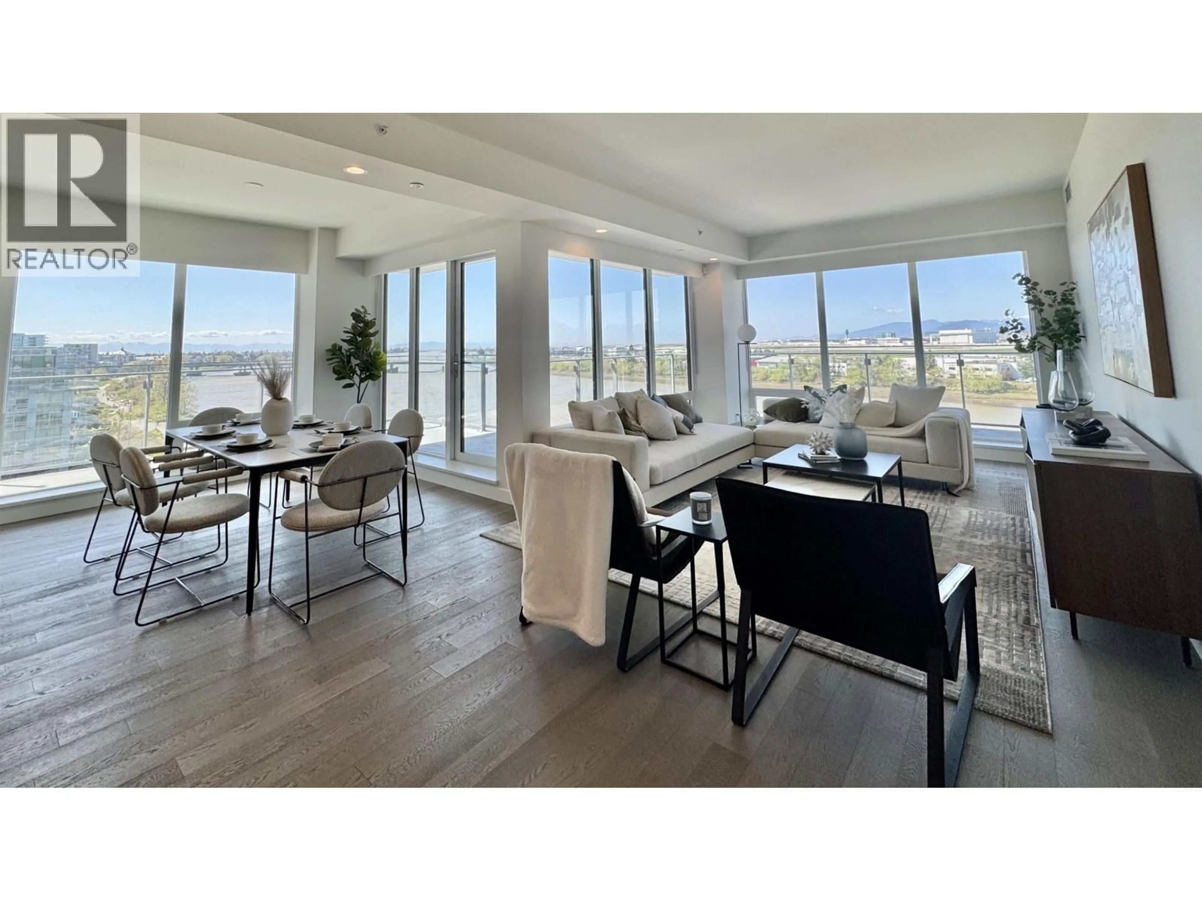 Living room with furniture, unknown for 701 - 6833 PEARSON WAY, Richmond British Columbia V7C0E8