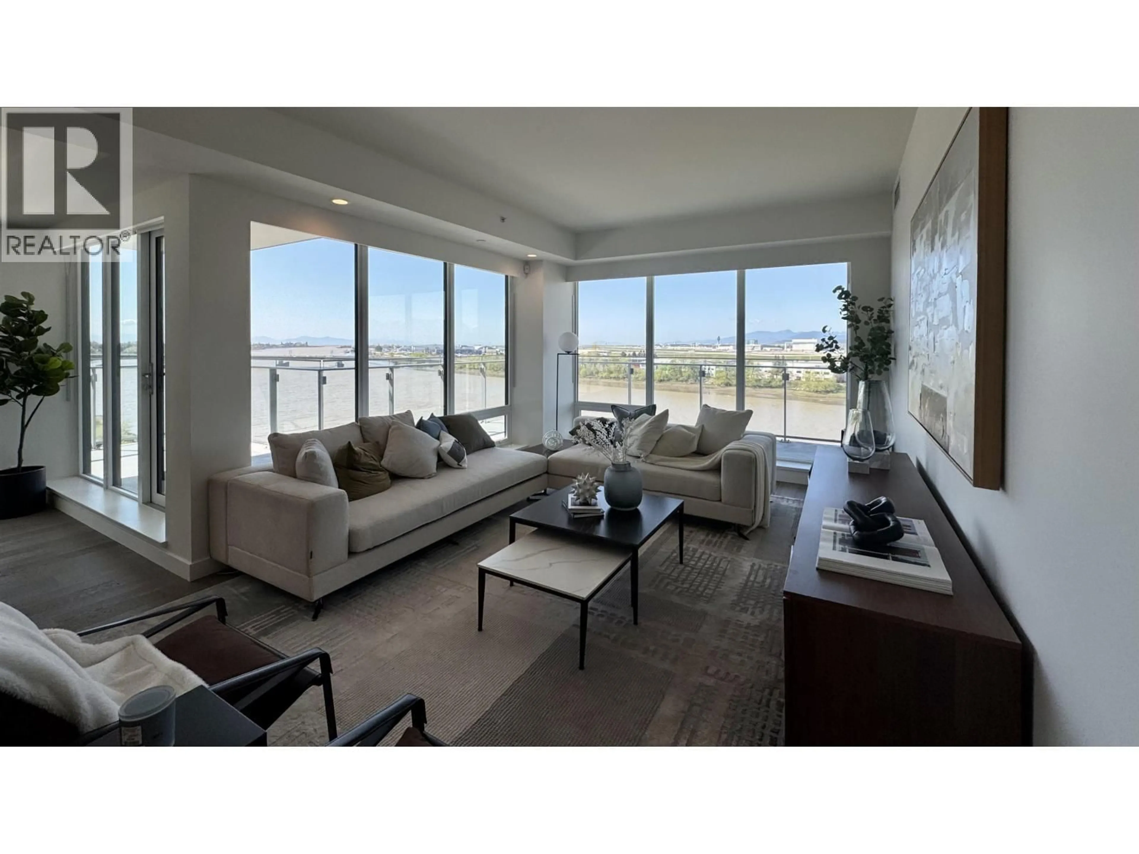 Living room with furniture, unknown for 701 - 6833 PEARSON WAY, Richmond British Columbia V7C0E8