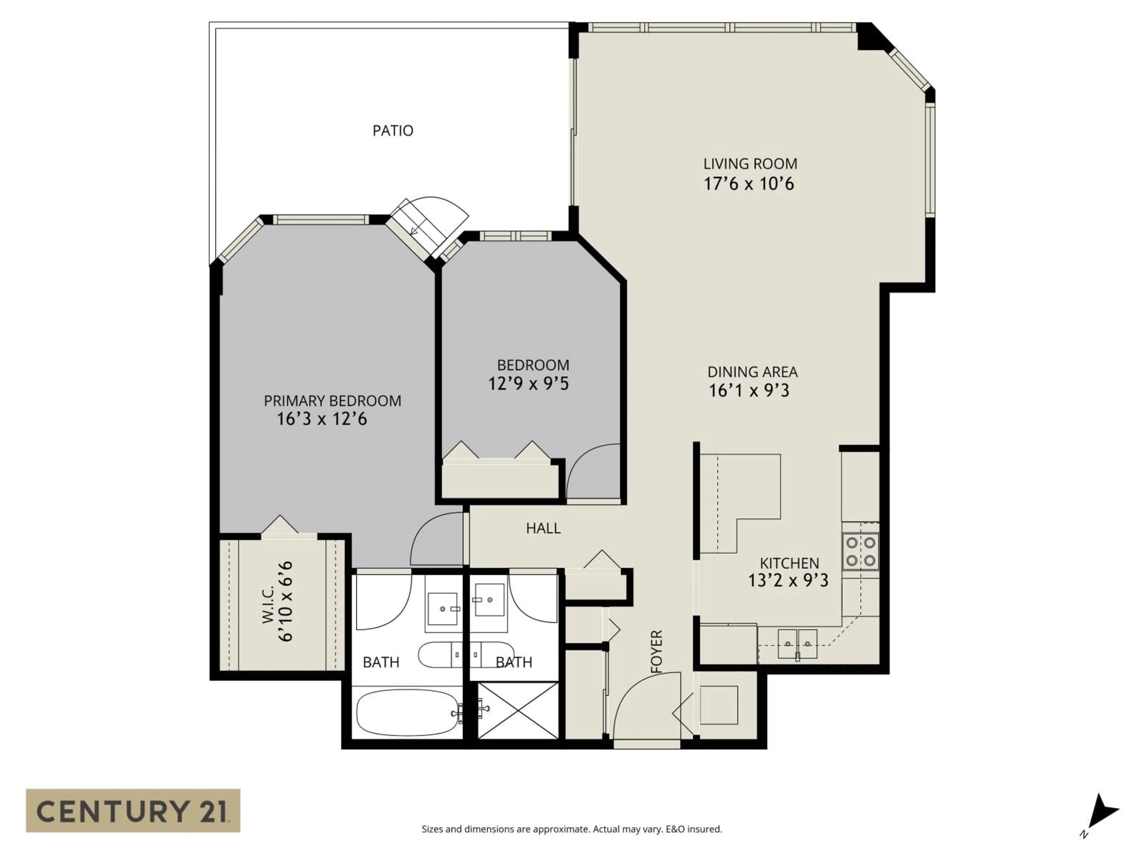 Floor plan for 102 - 3190 GLADWIN ROAD, Abbotsford British Columbia V2T5T2