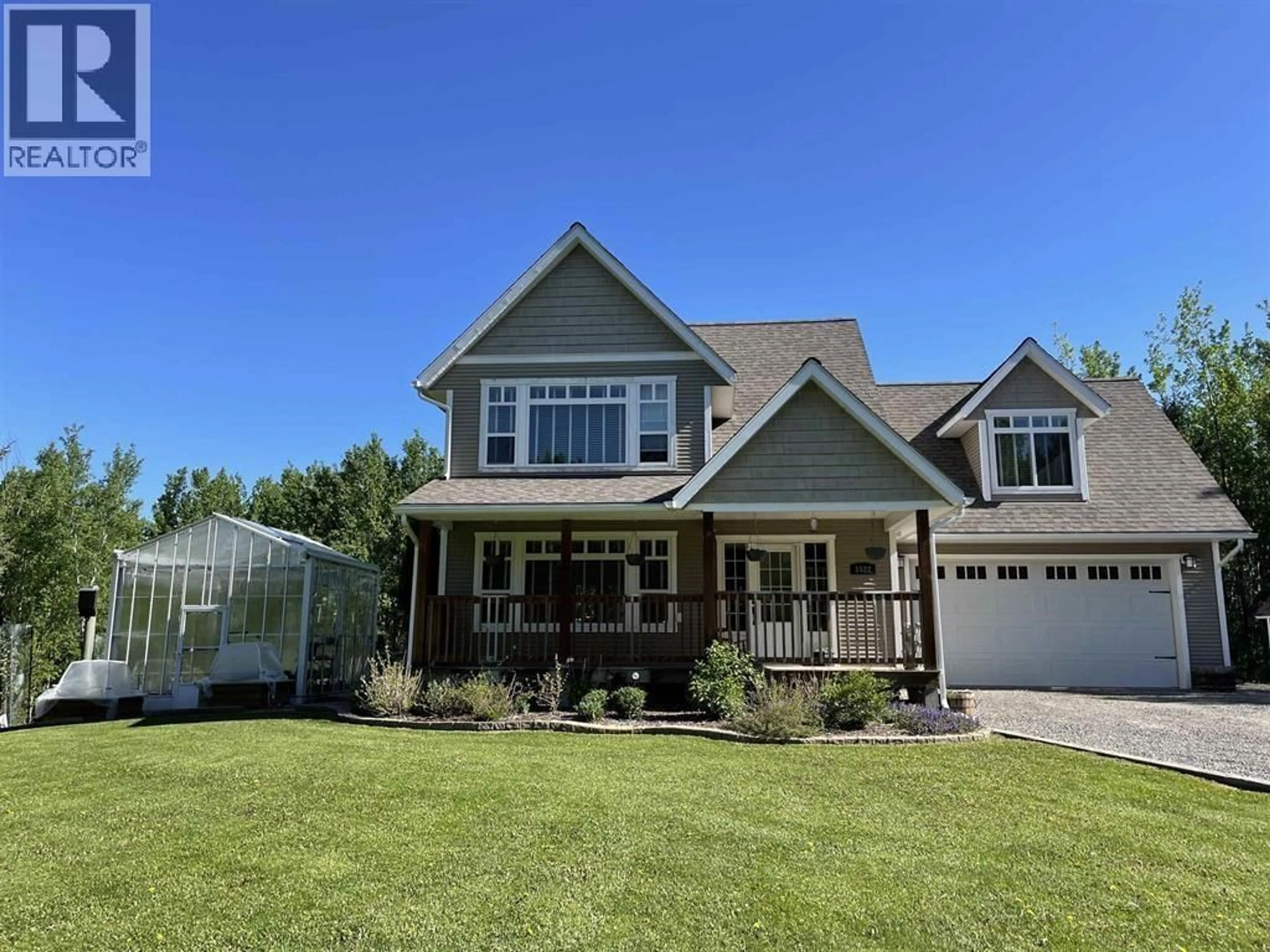 Home with vinyl exterior material, street for 1522 ALDER AVENUE, Vanderhoof British Columbia V0J3A1