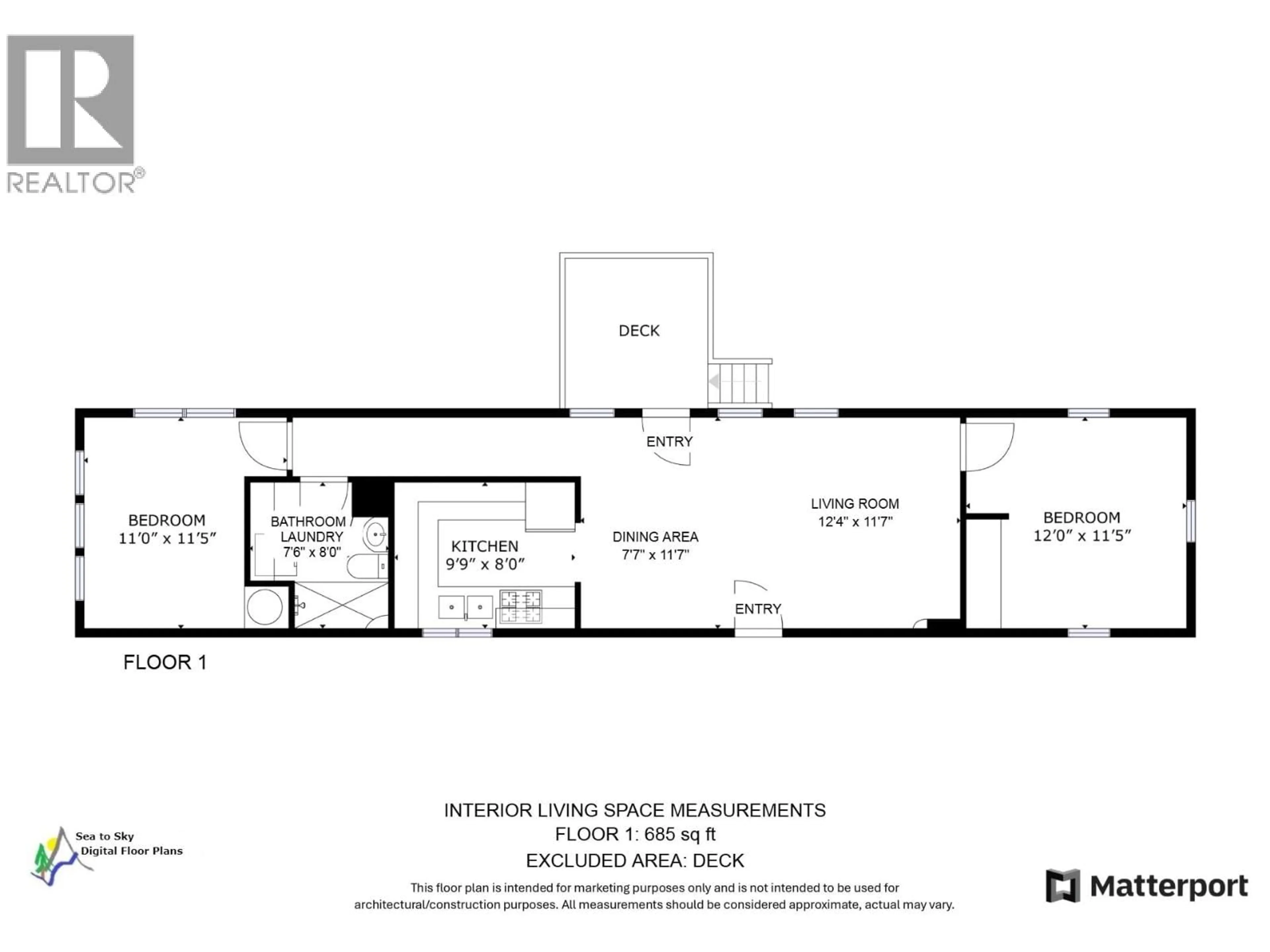 Floor plan for 98 - 1830 MAMQUAM ROAD, Squamish British Columbia V0N1T0