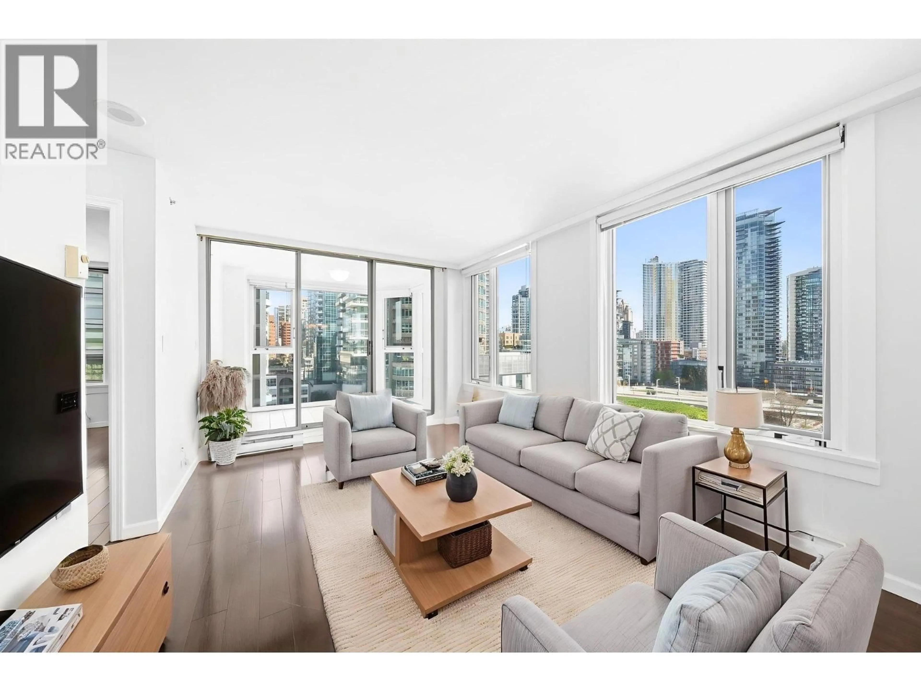 Living room with furniture, unknown for 1203 - 888 PACIFIC STREET, Vancouver British Columbia V6Z2S6