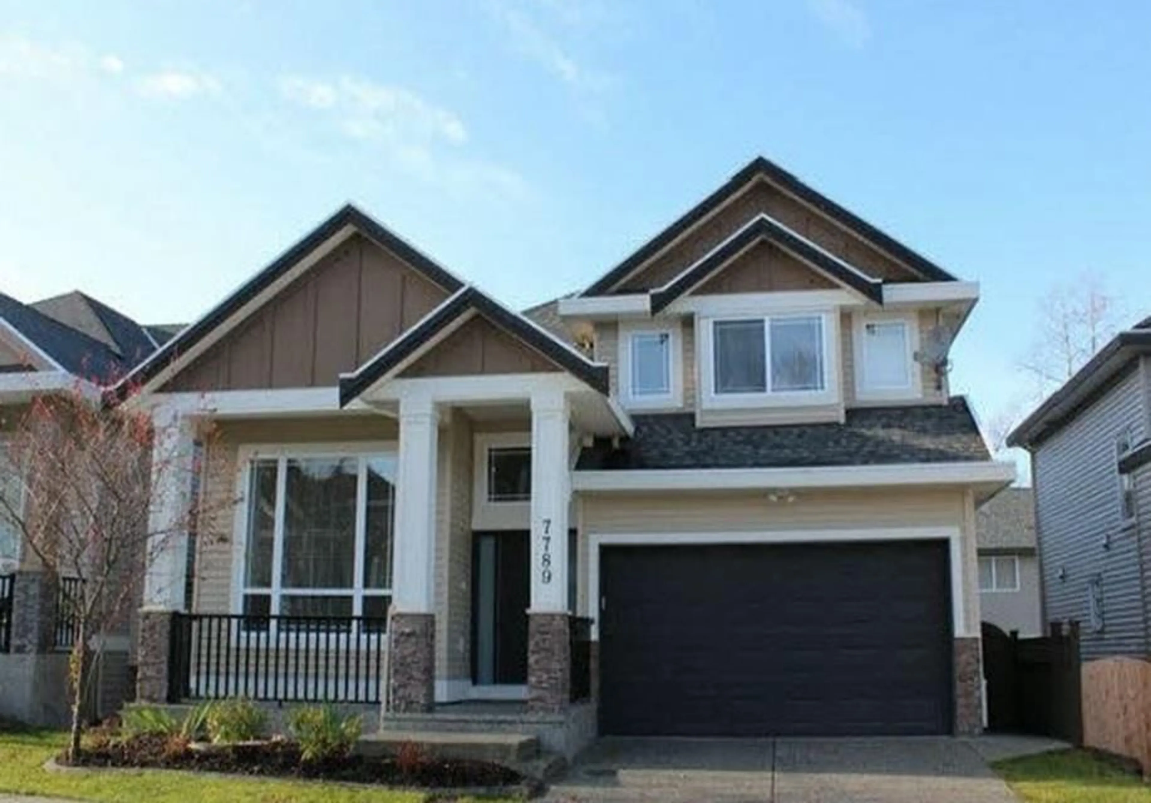 Home with vinyl exterior material, street for 7789 146A STREET, Surrey British Columbia V3S2T4