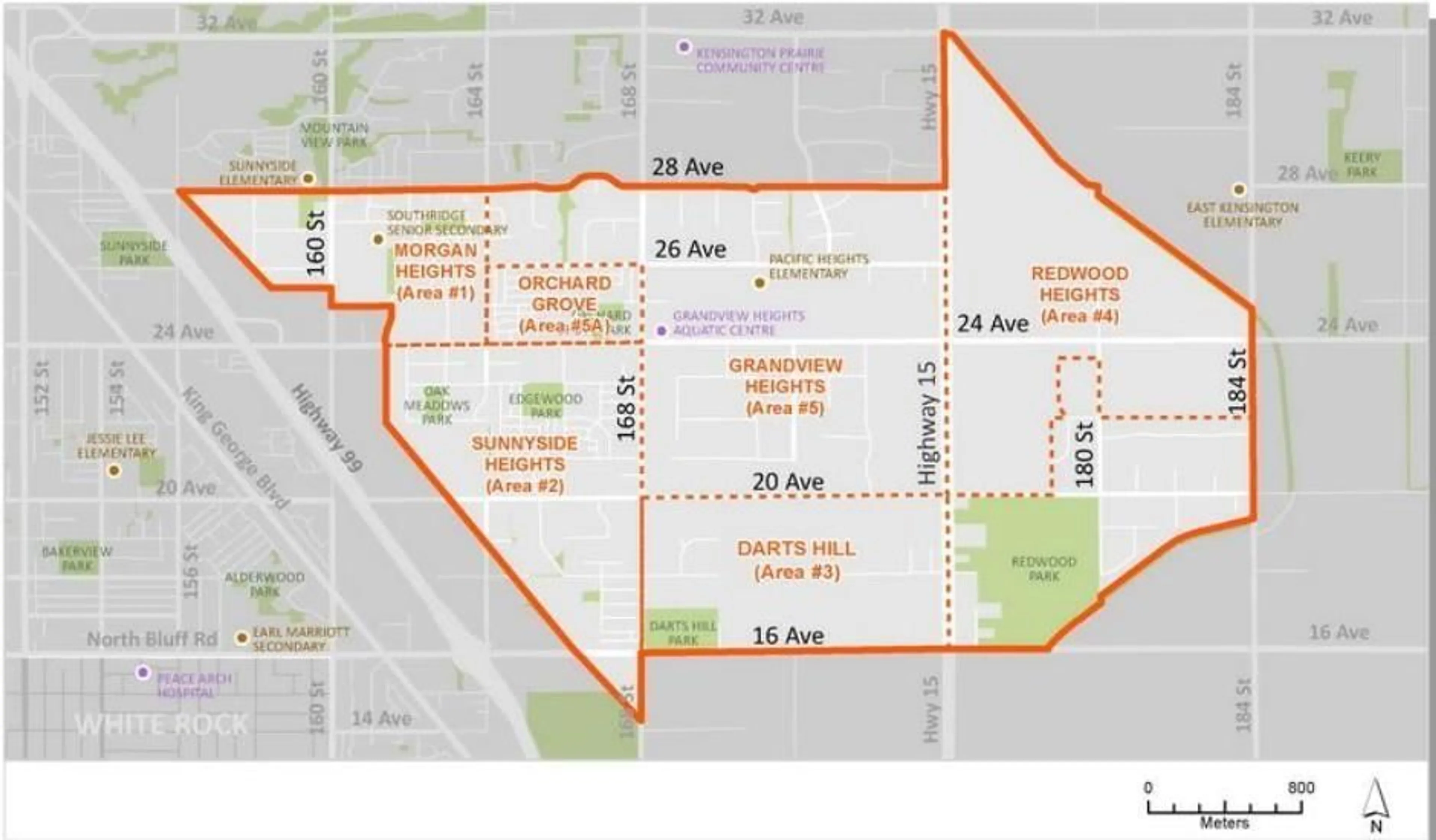 Picture of a map for 2233 171 STREET, Surrey British Columbia V3Z9X6