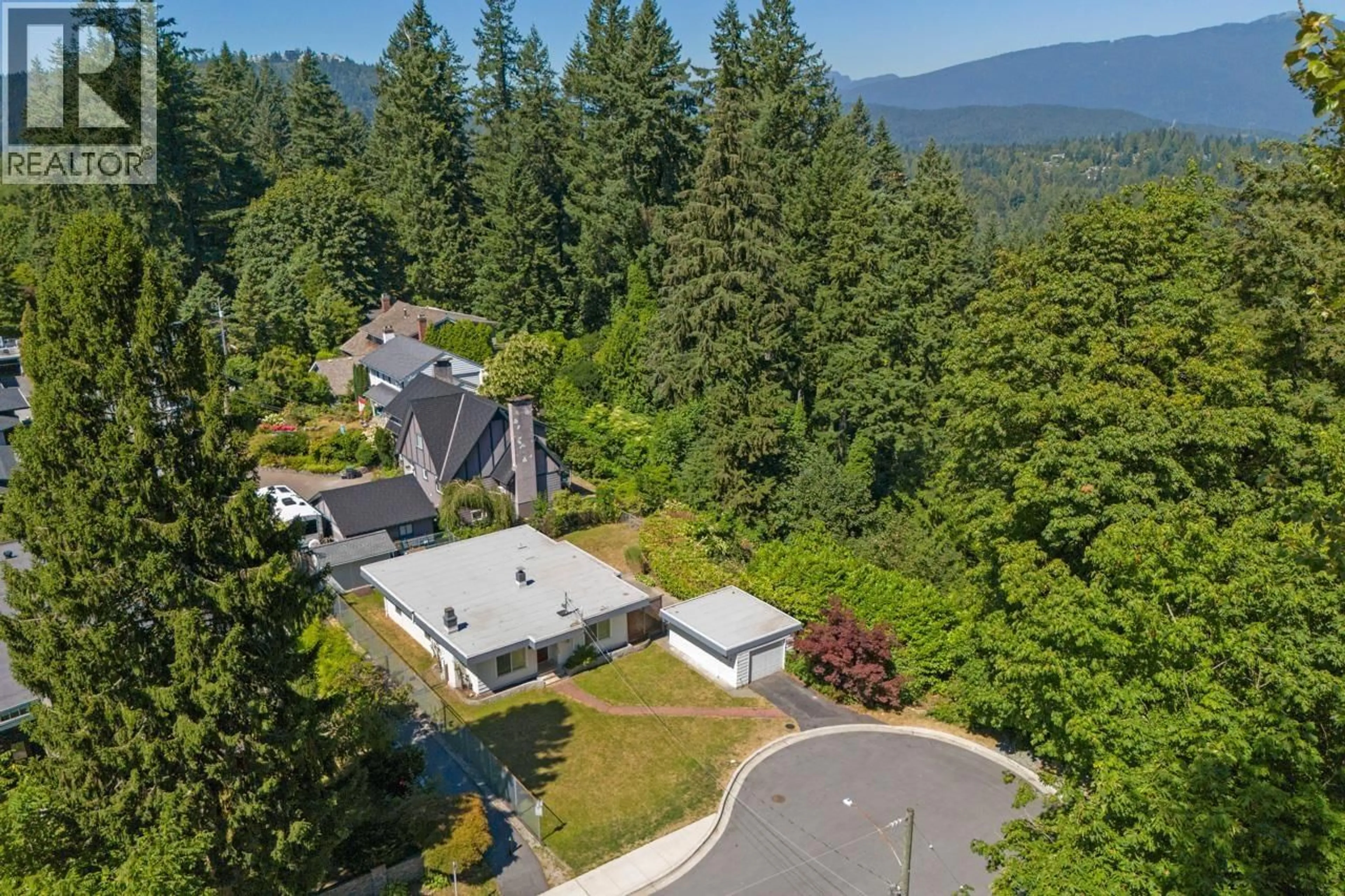 A pic from outside/outdoor area/front of a property/back of a property/a pic from drone, mountain view for 986 PORTER STREET, Coquitlam British Columbia V3J5C2