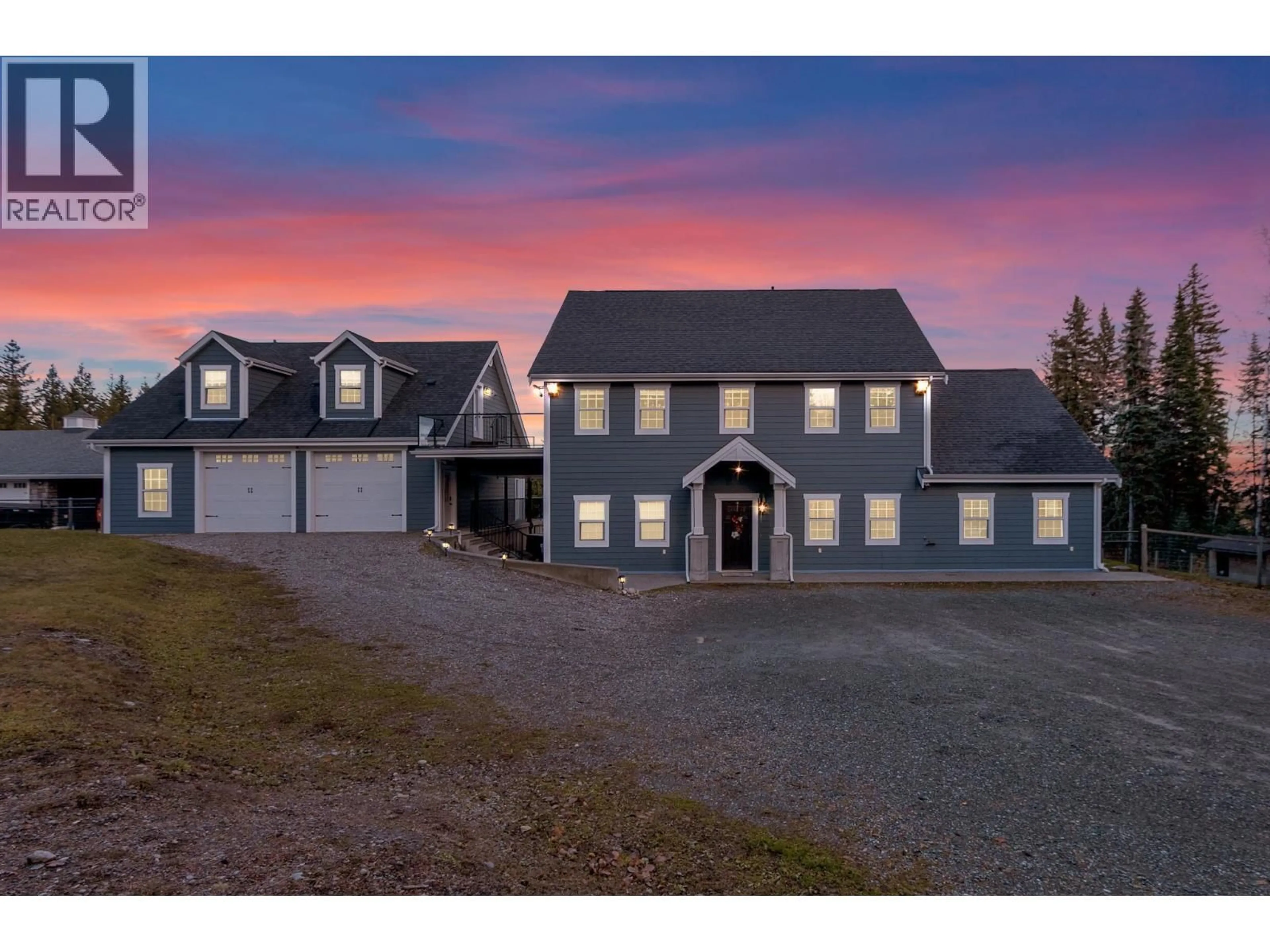 A pic from outside/outdoor area/front of a property/back of a property/a pic from drone, unknown for 5226 CRANBROOK HILL ROAD, Prince George British Columbia V2M7C4