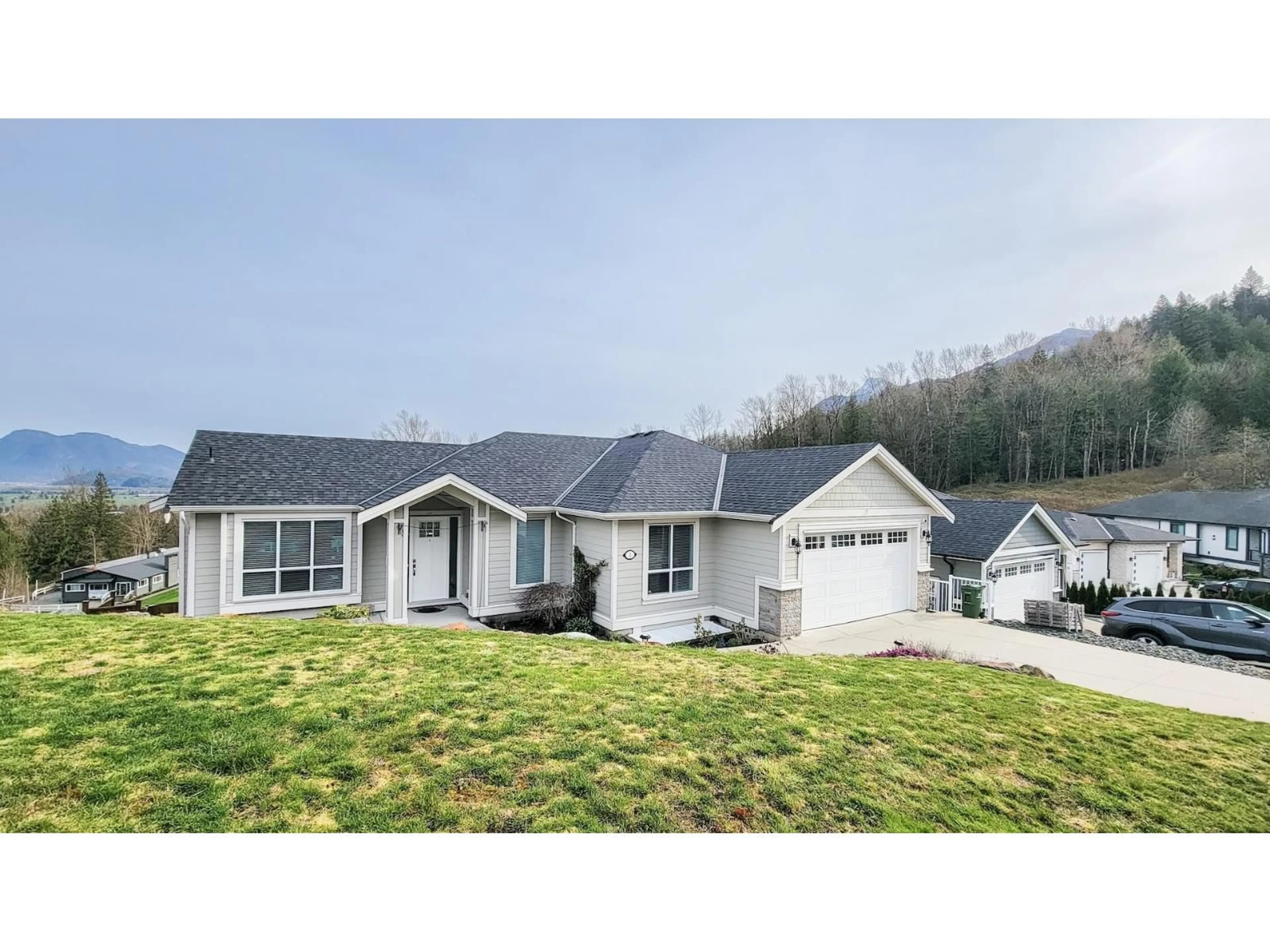 Home with vinyl exterior material, street for 1 - 8295 NIXON ROAD, Chilliwack British Columbia V4Z0C8