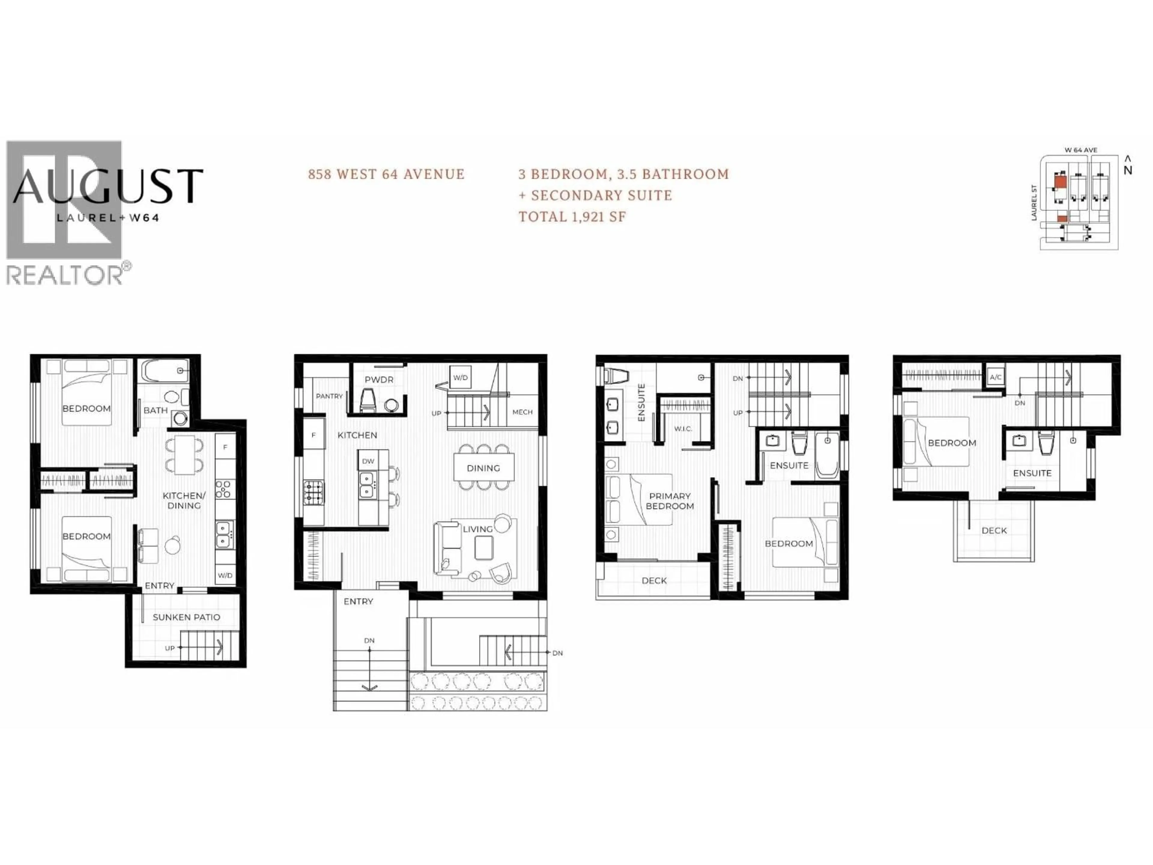 Floor plan for 858 64TH AVENUE, Vancouver British Columbia V6B2L4