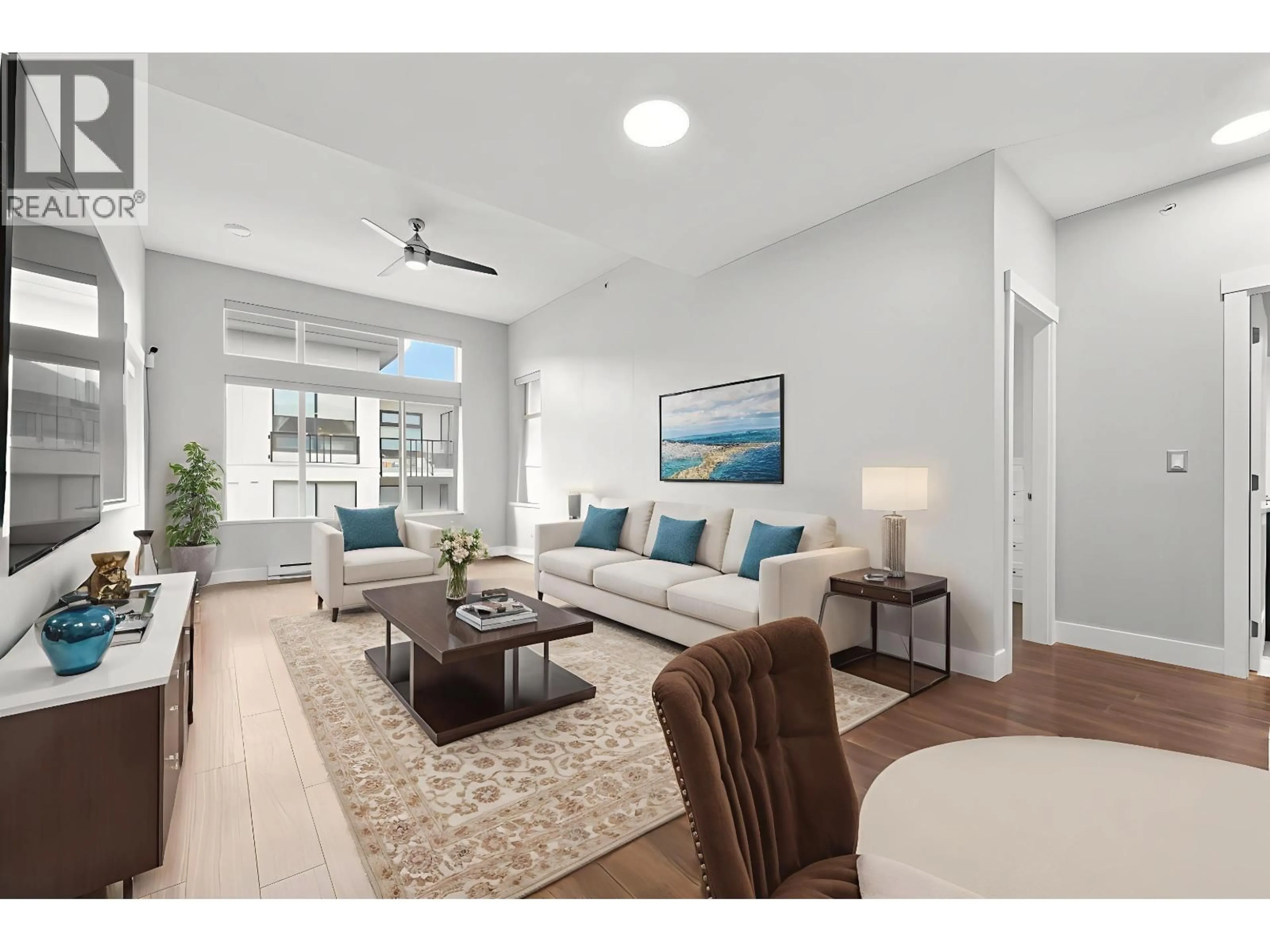 Living room with furniture, unknown for 412 - 9299 TOMICKI AVENUE, Richmond British Columbia V6X0C5