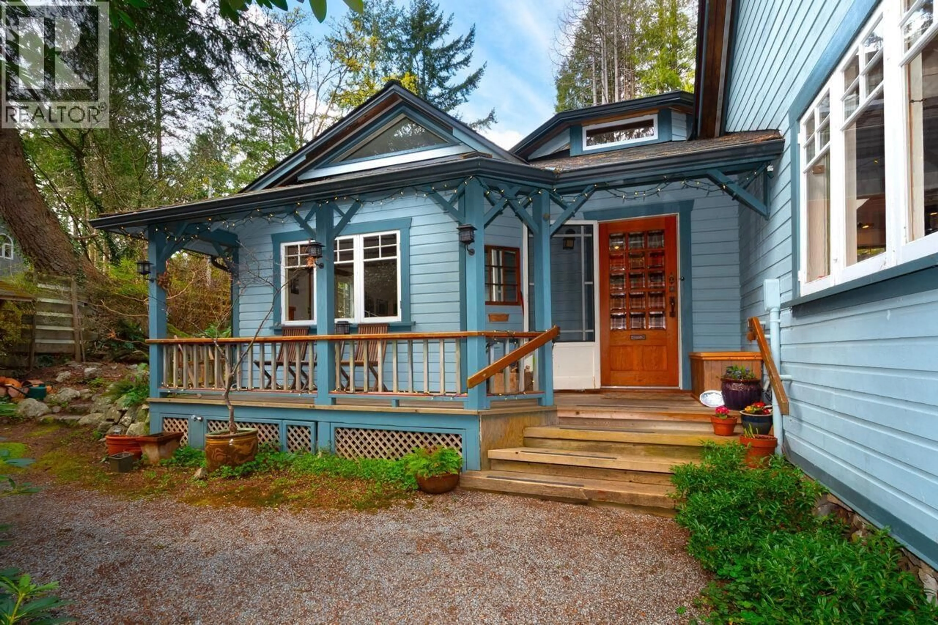 Home with vinyl exterior material, street for 1248 MILLER ROAD, Bowen Island British Columbia V0N1G1