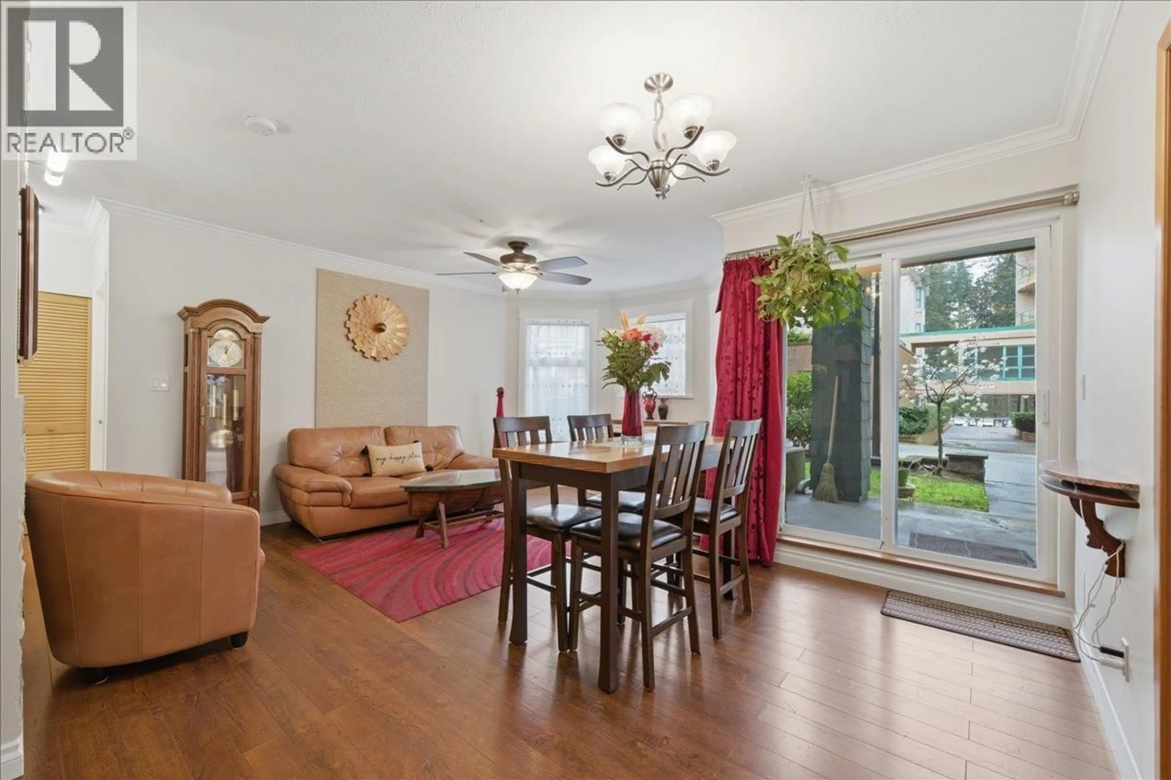 Dining room, wood/laminate floor for G01 - 3085 PRIMROSE LANE, Coquitlam British Columbia V3B7S3