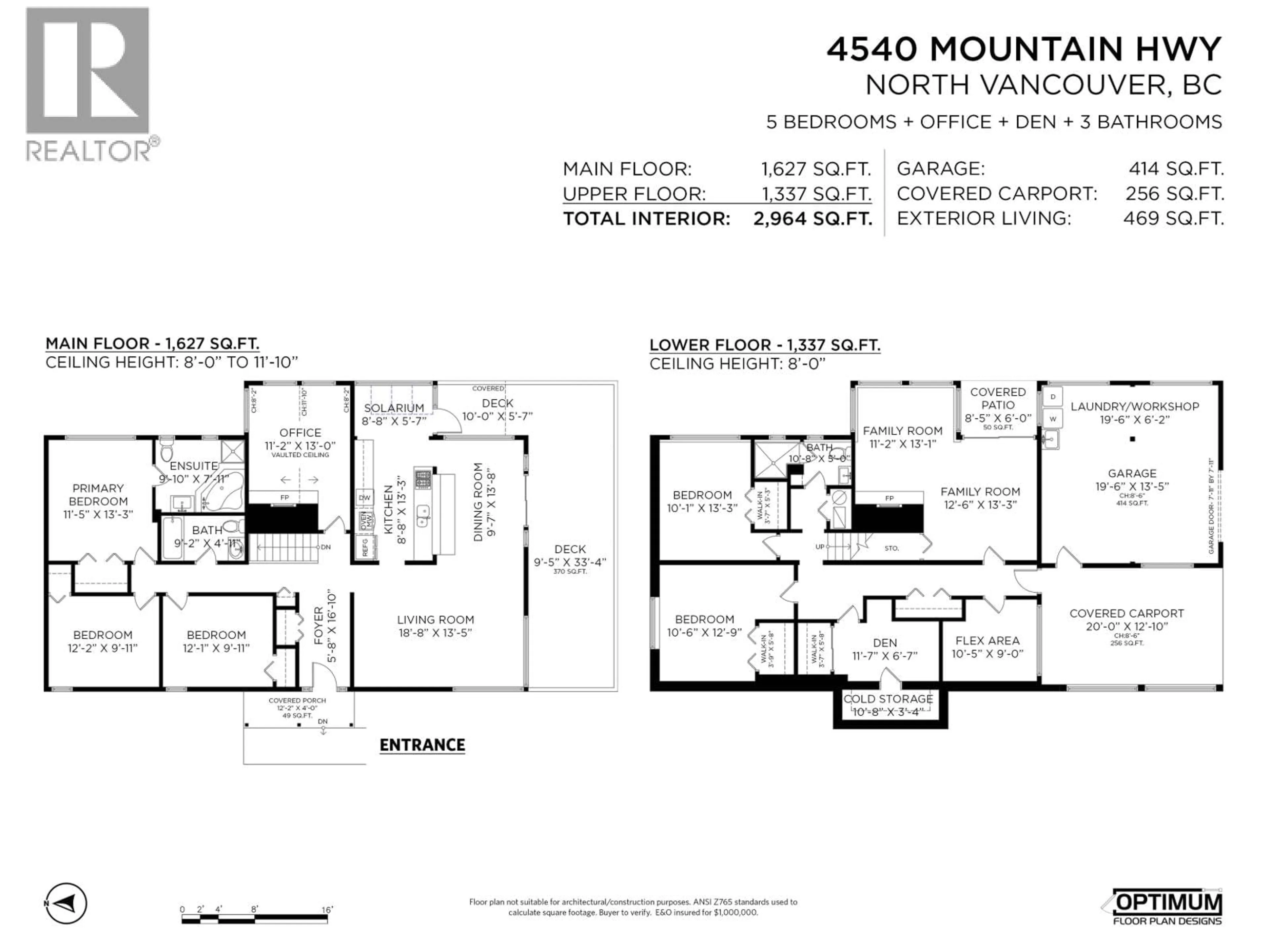 Floor plan for 4540 MOUNTAIN HIGHWAY, North Vancouver British Columbia V7K2K6