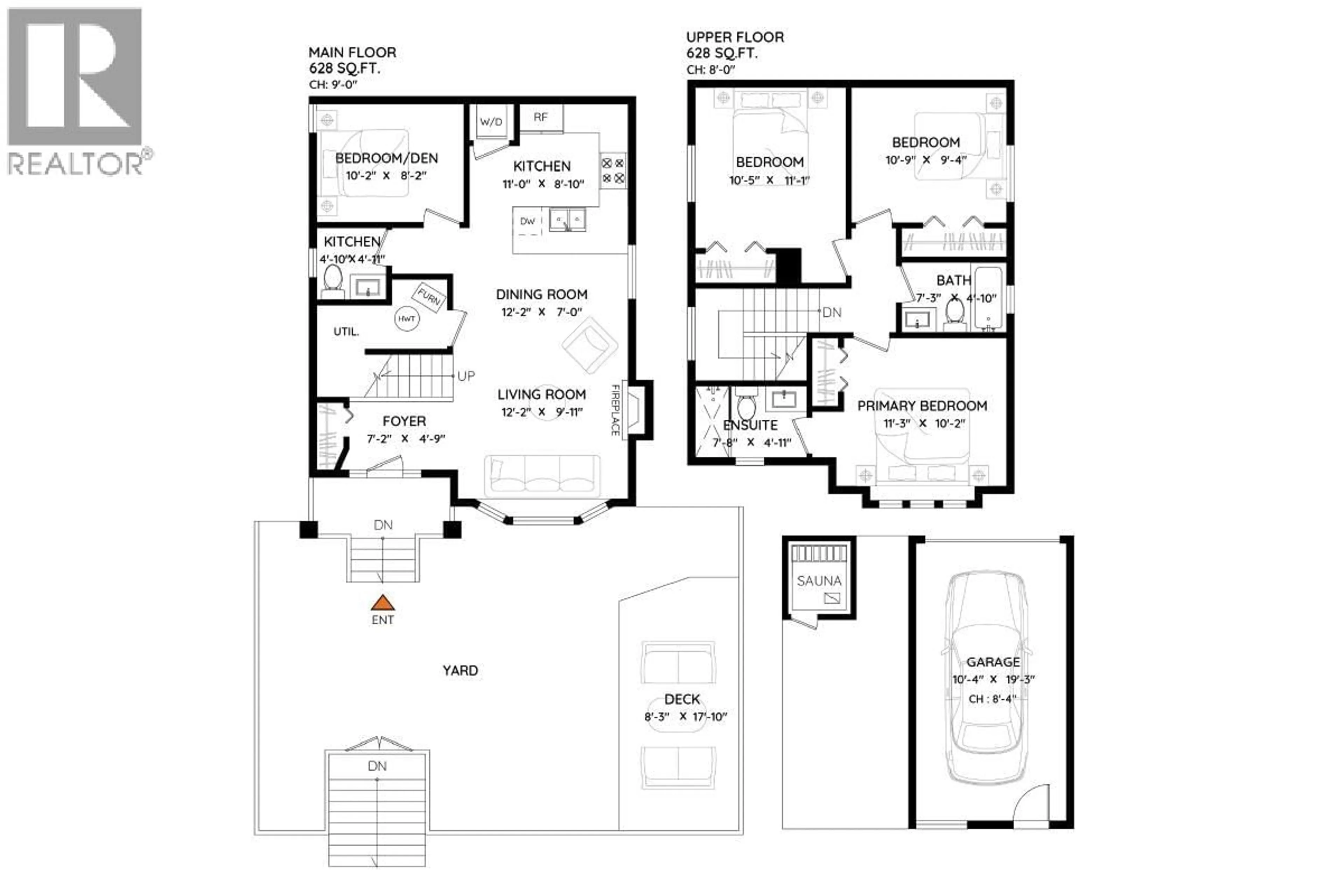 Floor plan for 1938 ADANAC STREET, Vancouver British Columbia V5L2E4