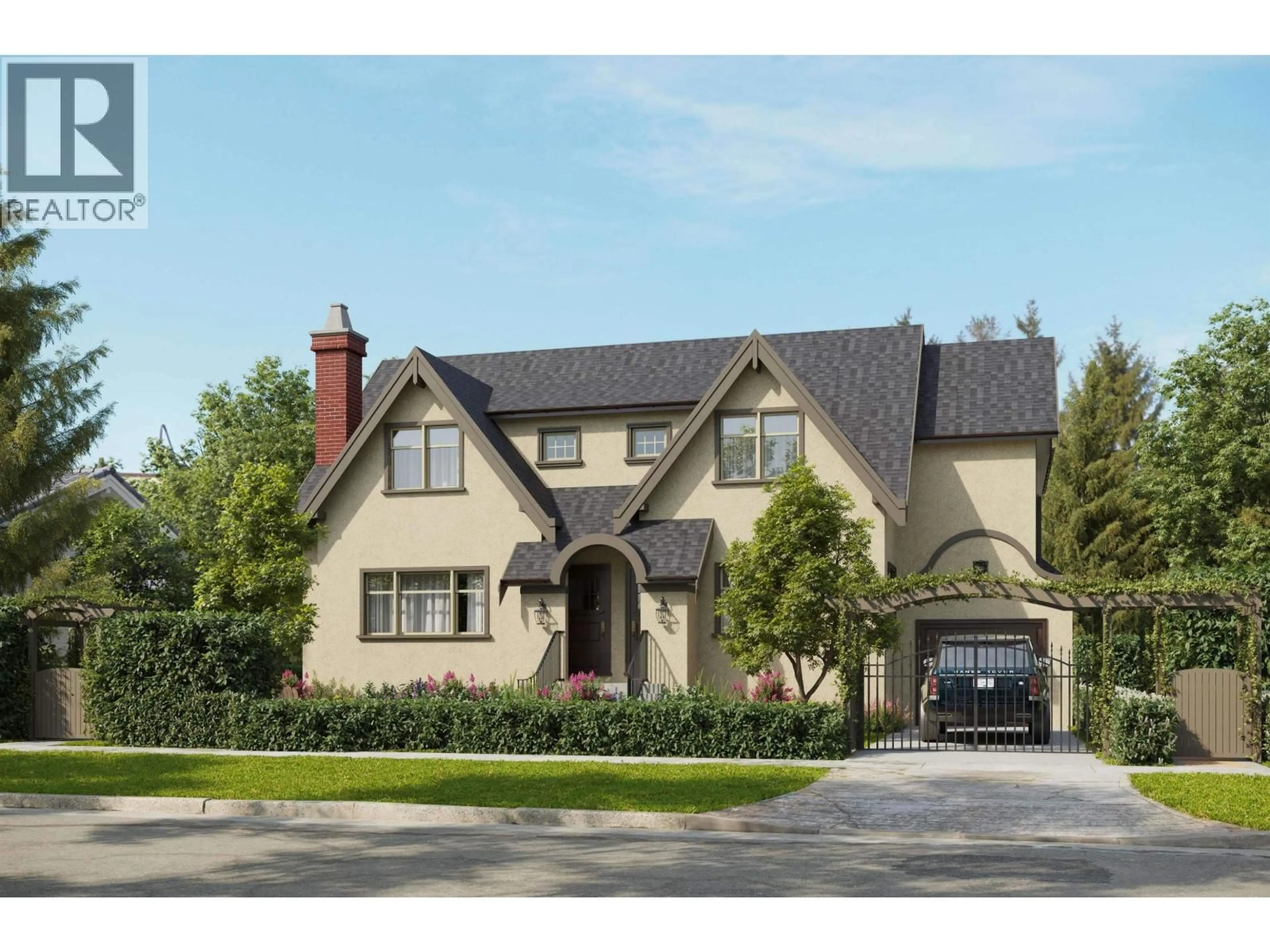 Home with brick exterior material, street for B - 7061 CYPRESS STREET, Vancouver British Columbia V7N3E6