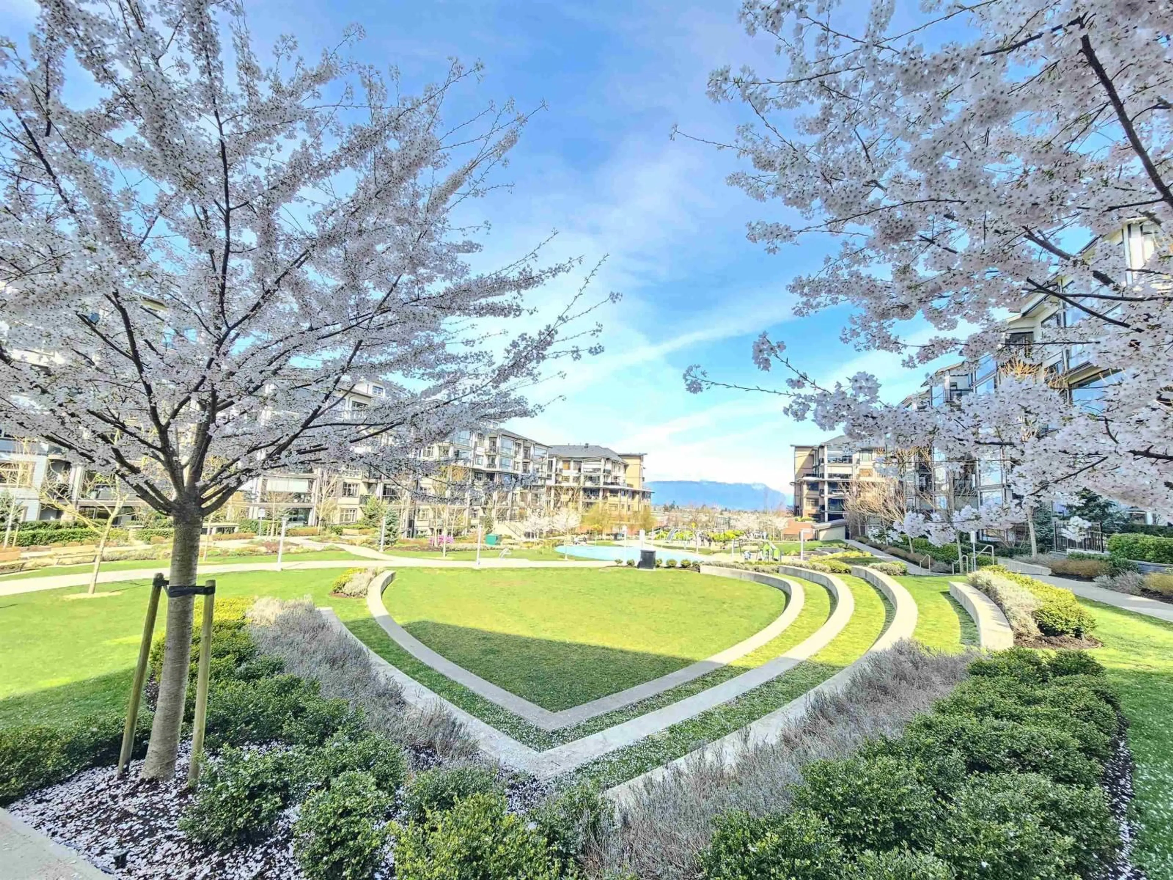 A pic from outside/outdoor area/front of a property/back of a property/a pic from drone, water/lake/river/ocean view for 203 - 8558 202B STREET, Langley British Columbia V2Y3L4