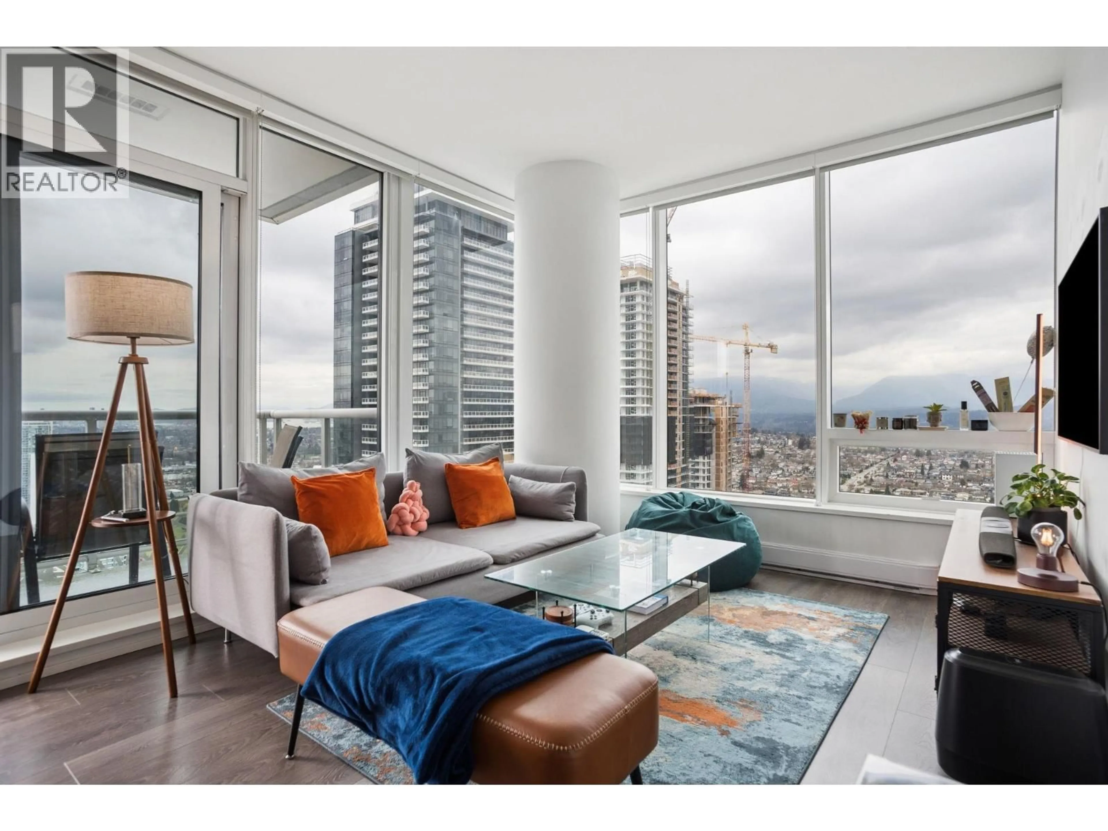 Living room with furniture, unknown for 4609 - 1955 ALPHA WAY, Burnaby British Columbia V5C0K6