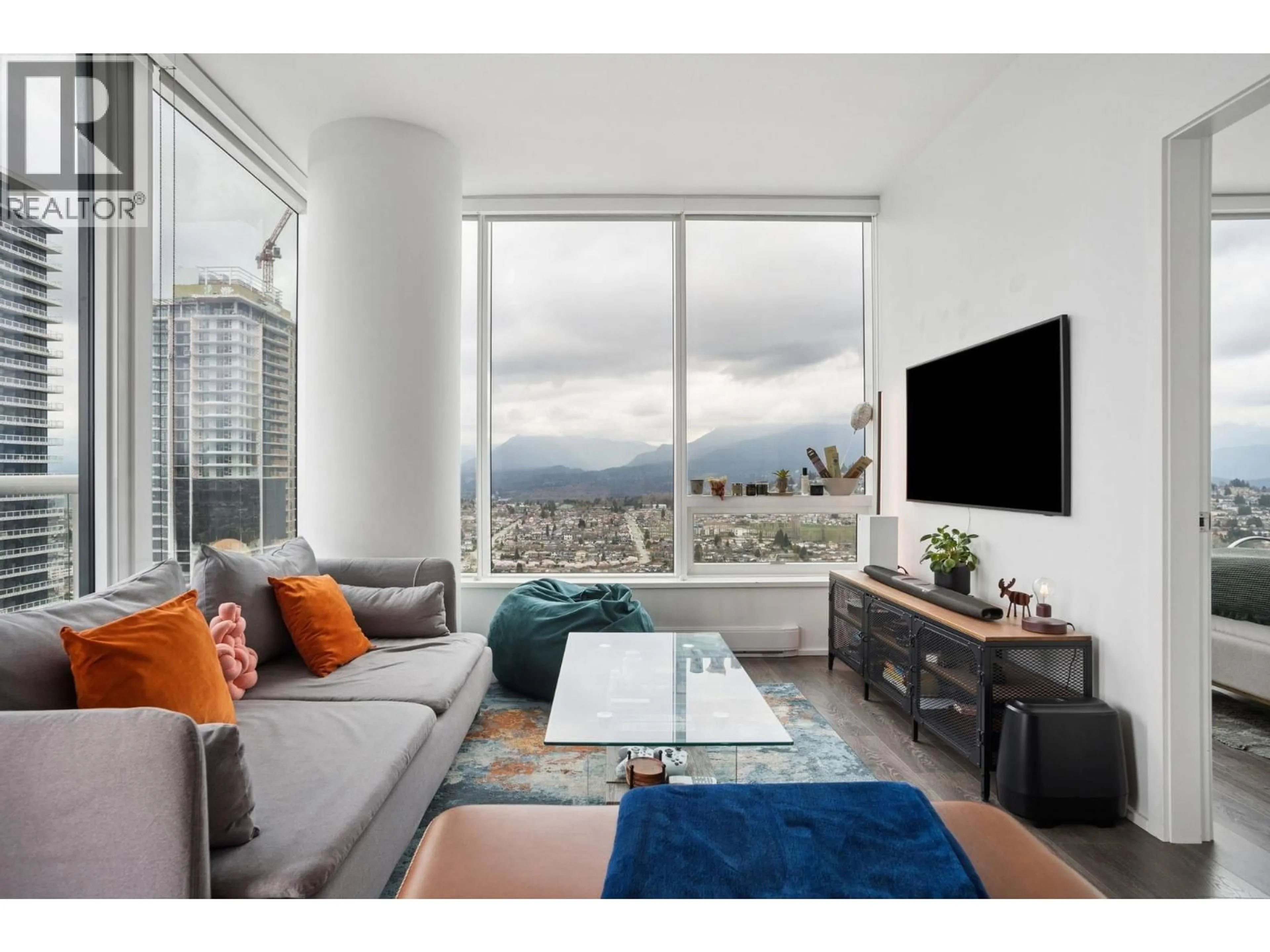 Living room with furniture, unknown for 4609 - 1955 ALPHA WAY, Burnaby British Columbia V5C0K6