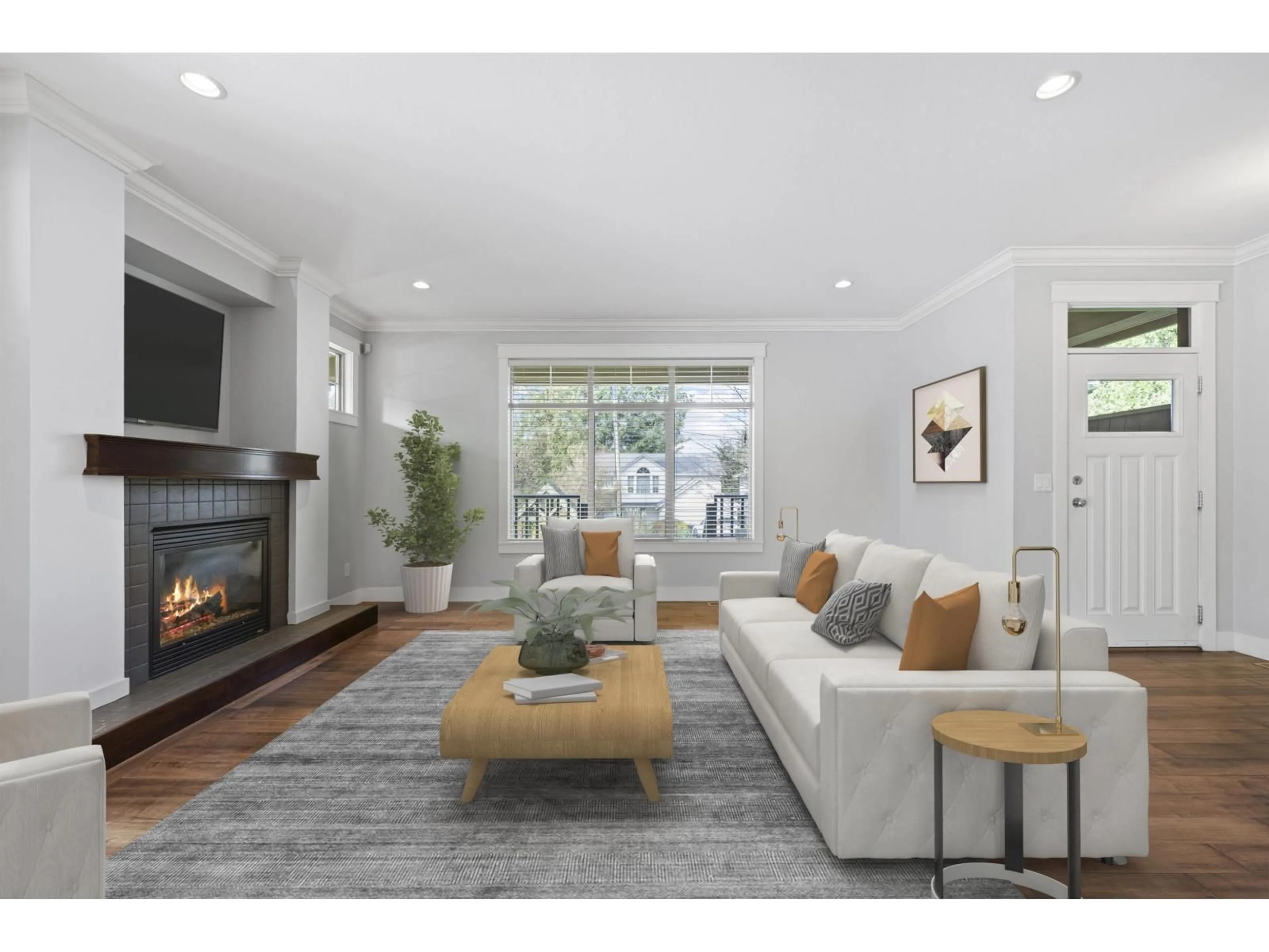 Living room with furniture, unknown for 1 - 3008 ASH STREET, Abbotsford British Columbia V2S4G6