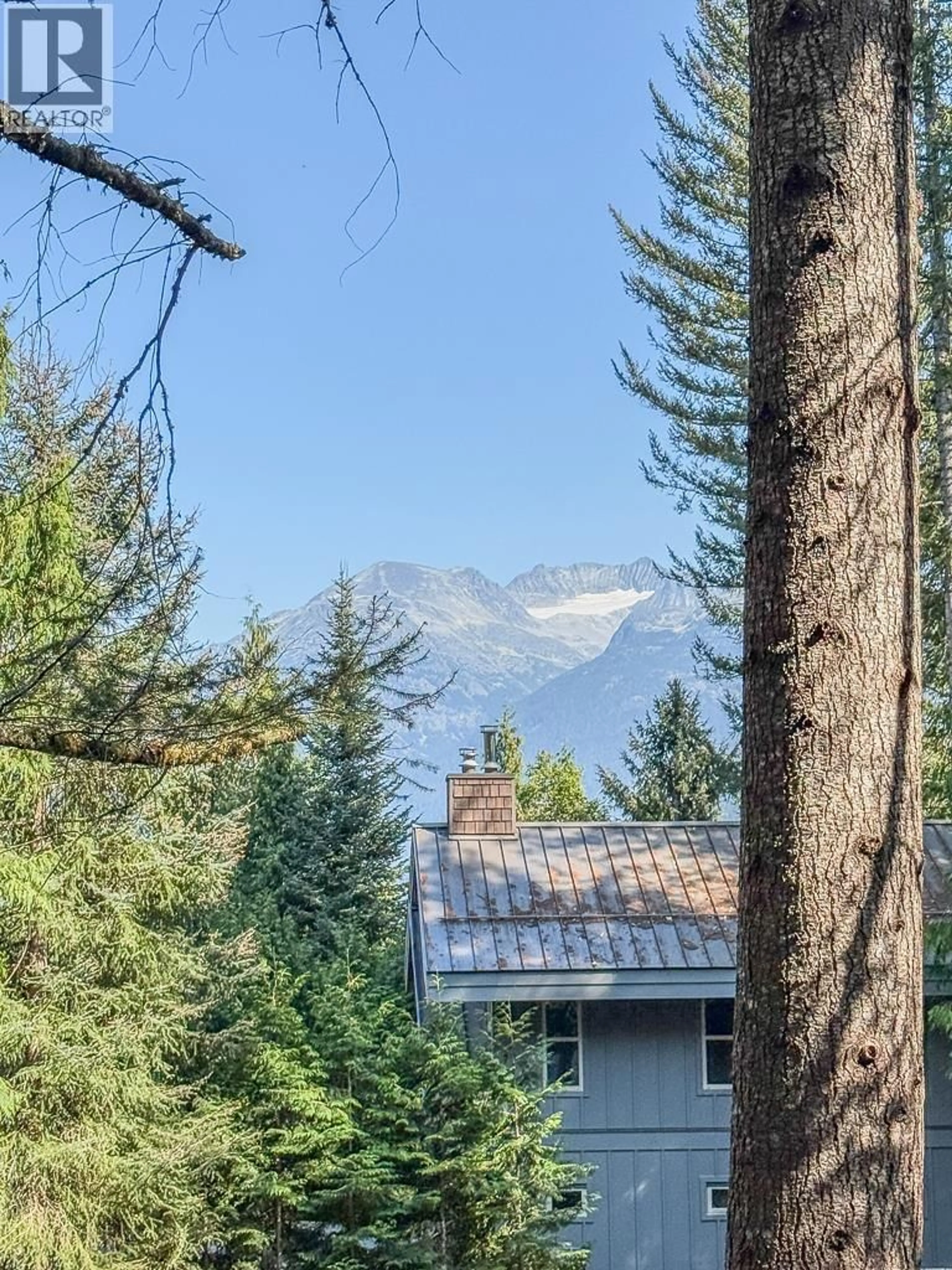 A pic from outside/outdoor area/front of a property/back of a property/a pic from drone, mountain view for 8232 ALPINE WAY, Whistler British Columbia V8E0G2