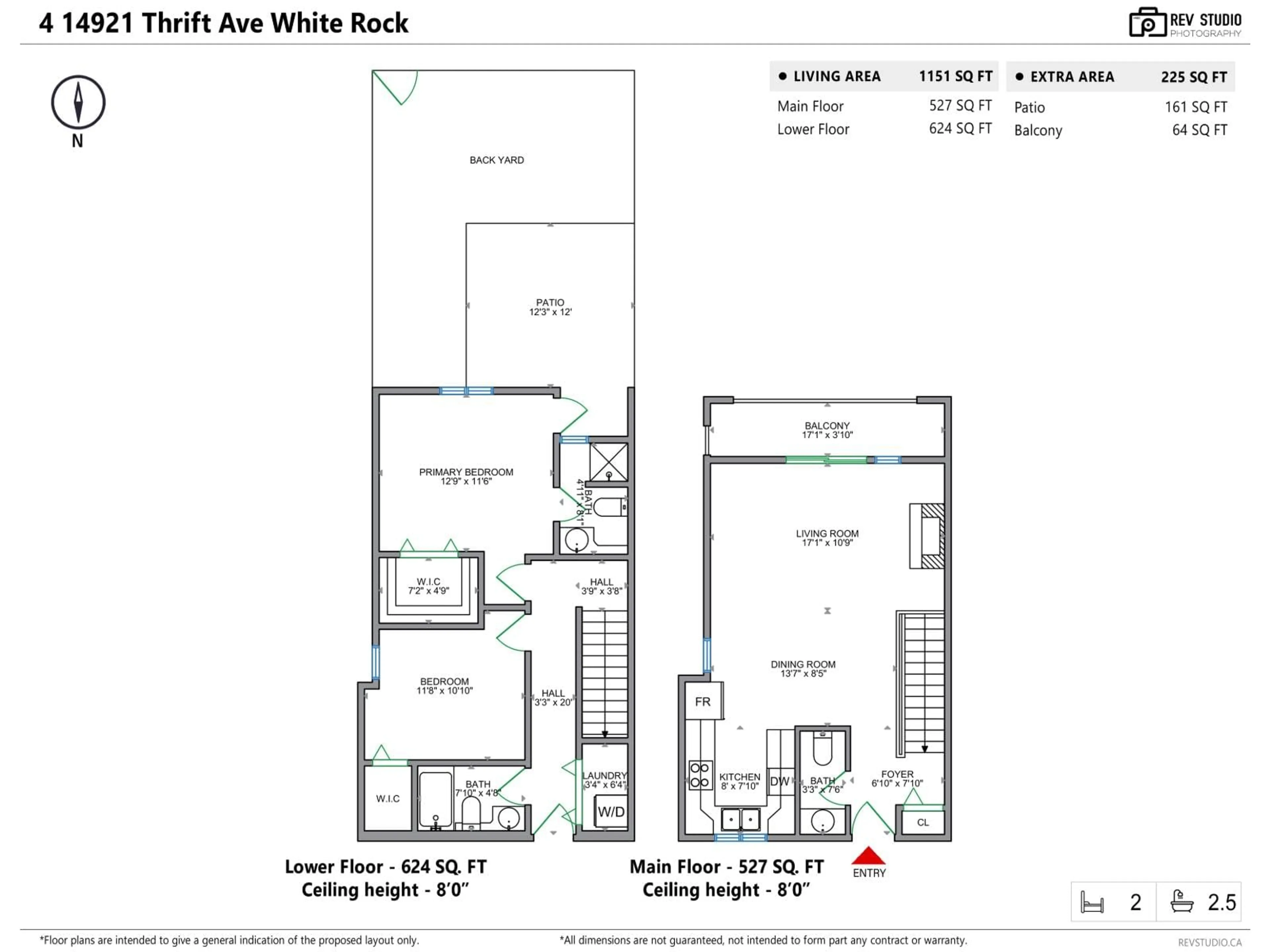 Floor plan for 4 - 14921 THRIFT AVENUE, White Rock British Columbia V4B2J8