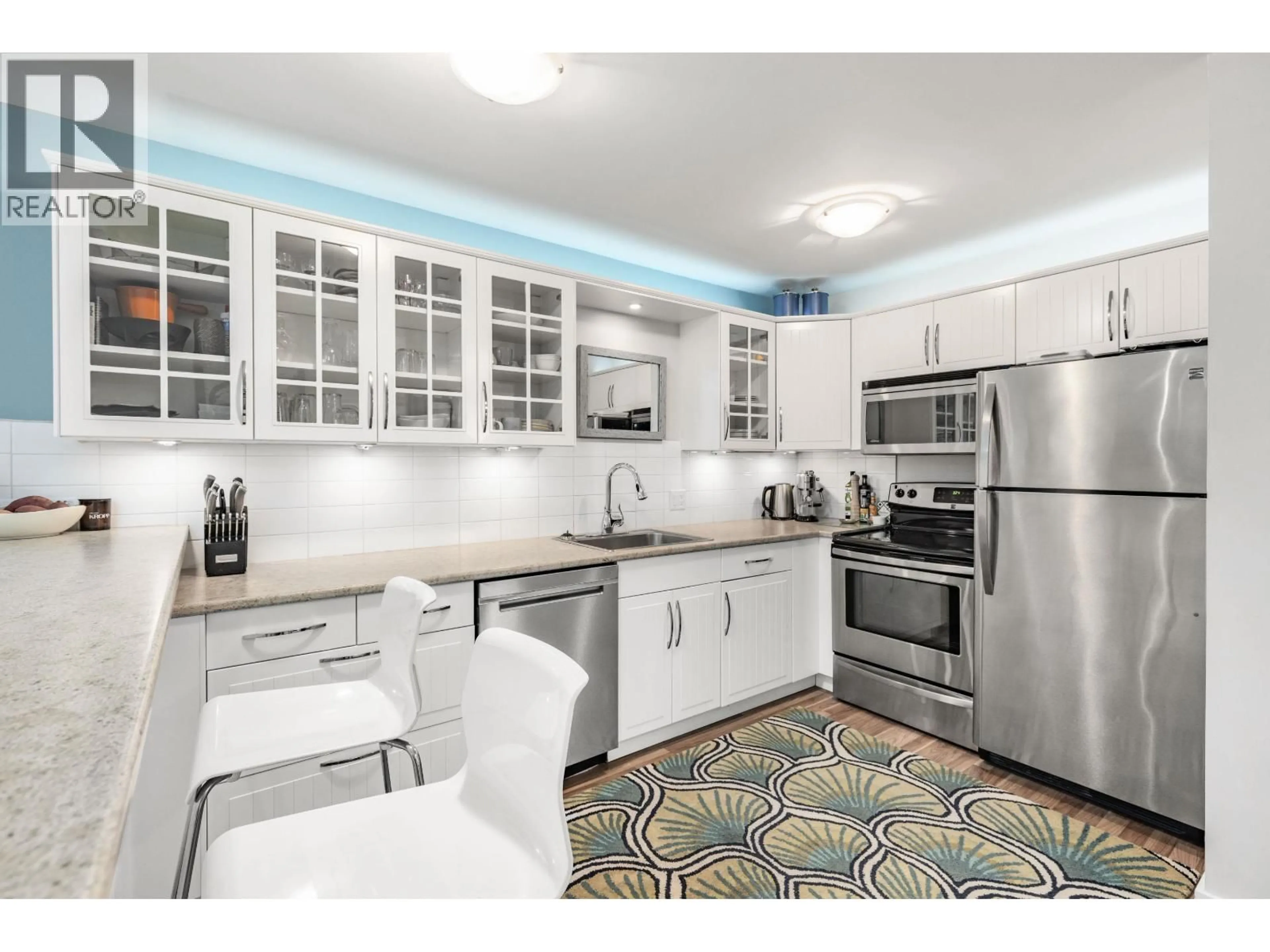 Open concept kitchen, ceramic/tile floor for 12 - 2213 MARMOT PLACE, Whistler British Columbia V8E0H3