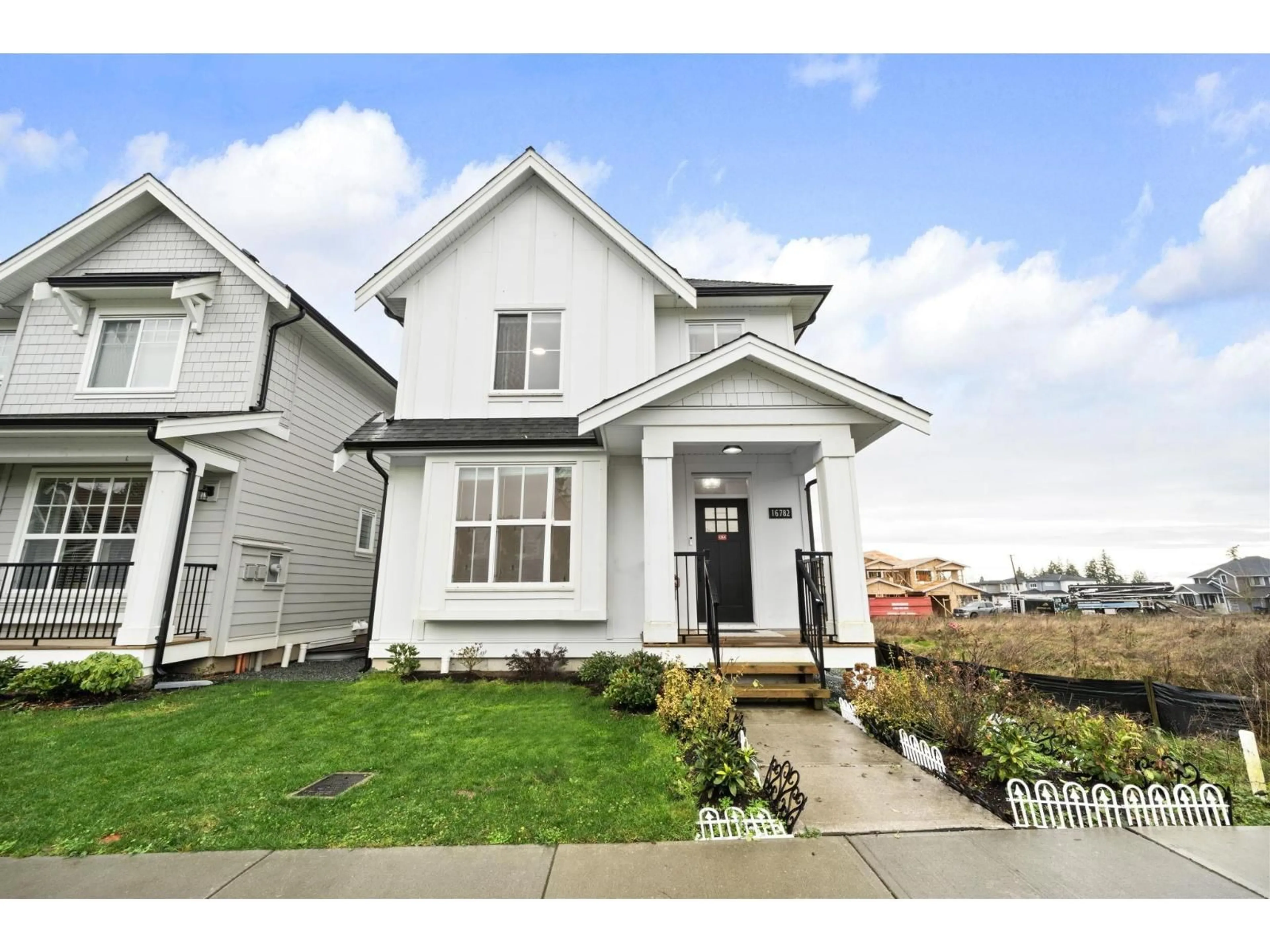 Home with vinyl exterior material, street for 16782 21A AVENUE, Surrey British Columbia V3Z0M3