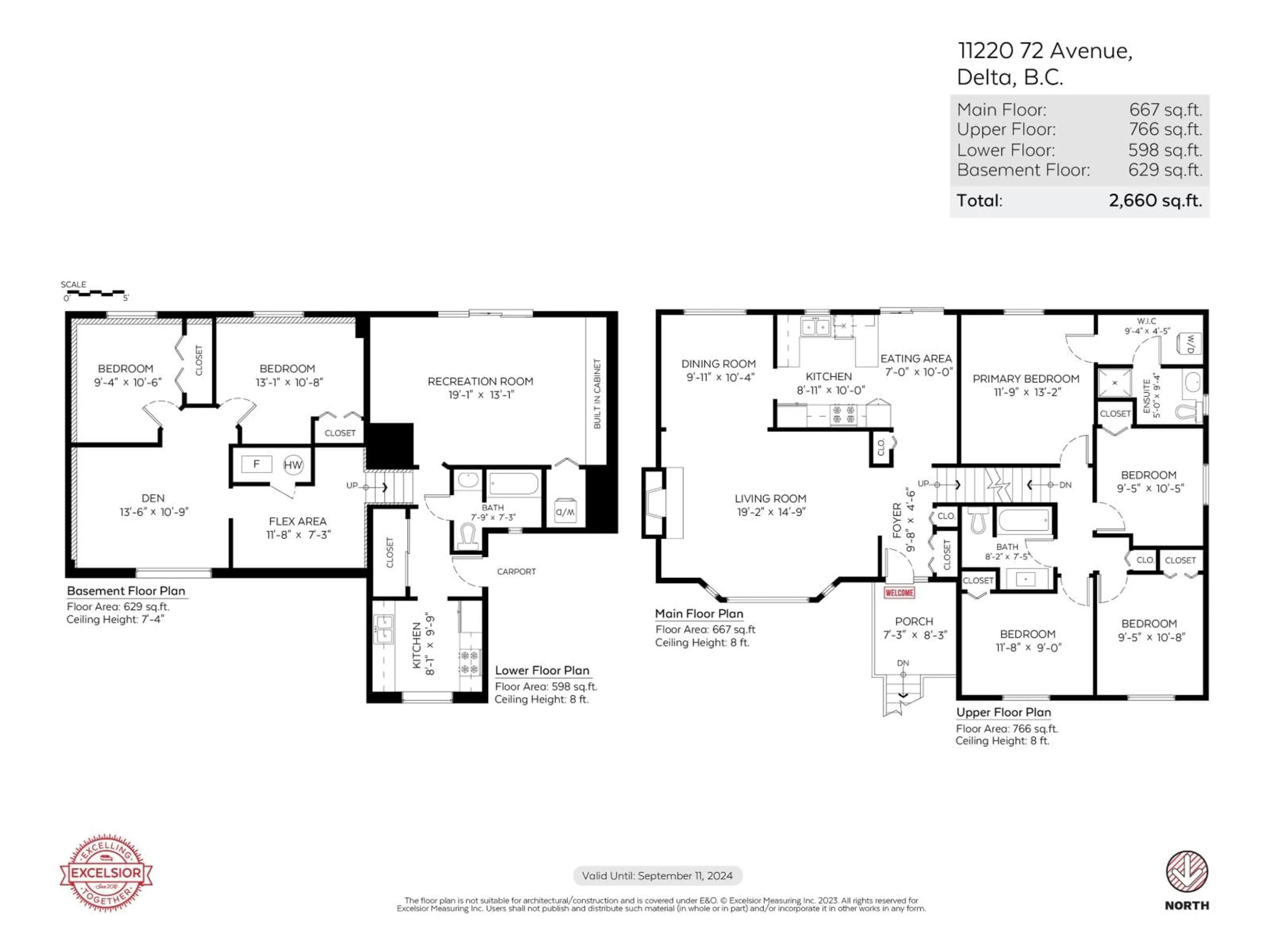 Floor plan for 11220 72 AVENUE, Delta British Columbia V4E1Y5