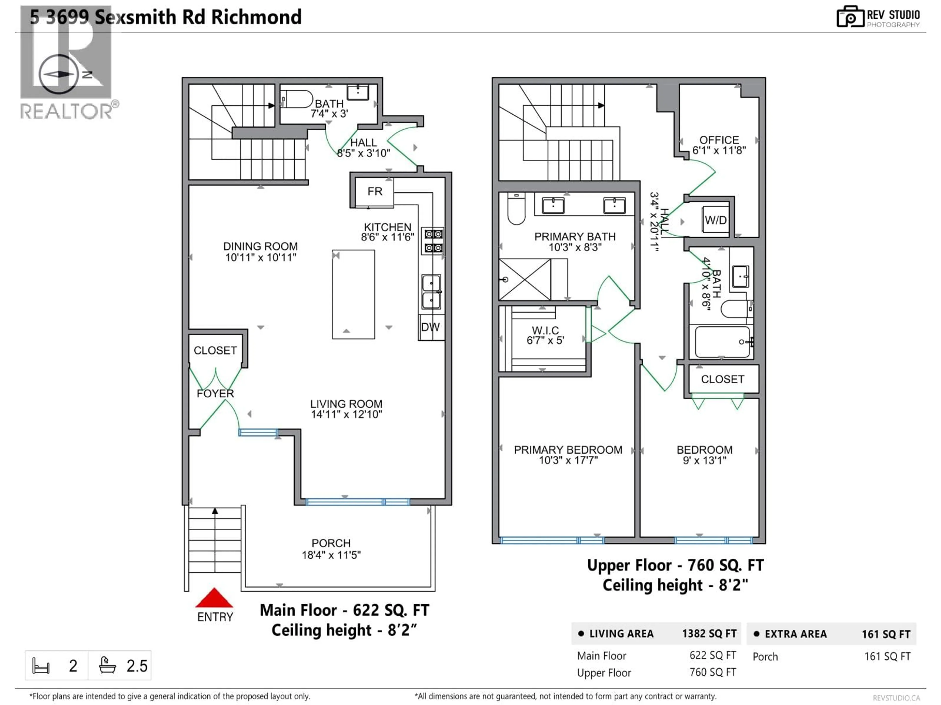 Floor plan for 5 - 3699 SEXSMITH ROAD, Richmond British Columbia V6X0W4