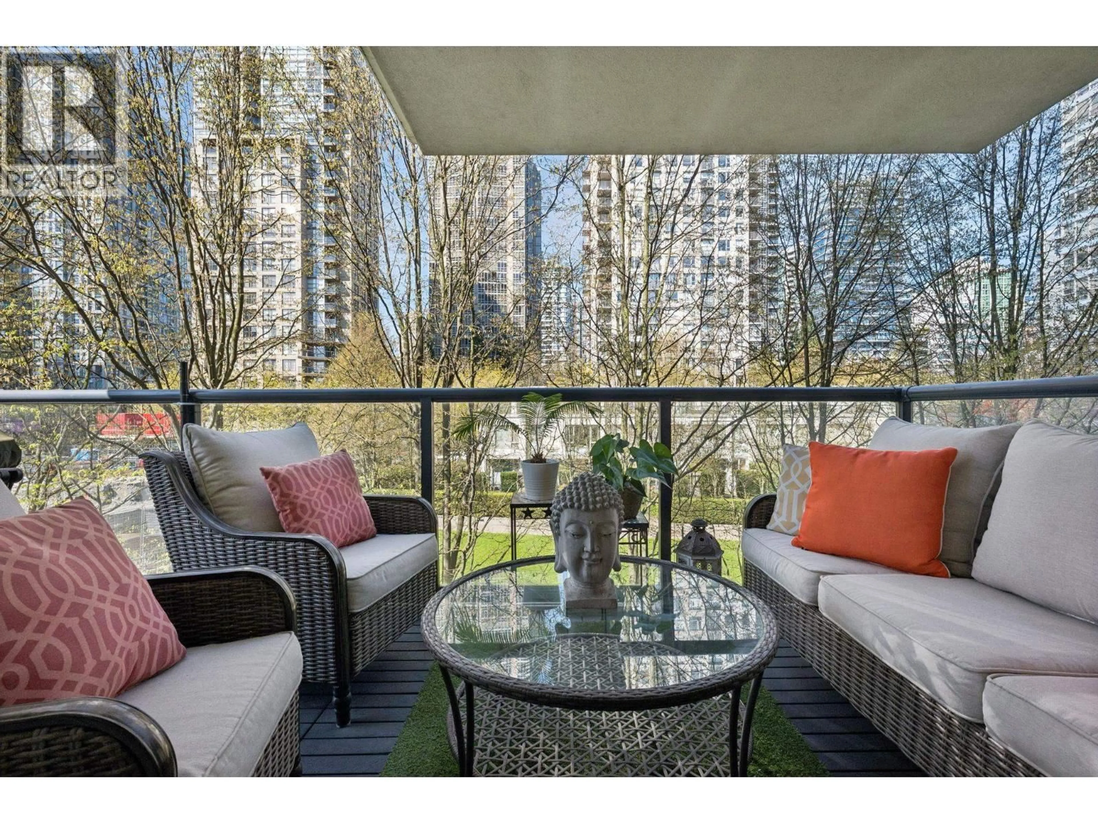 Patio, water/lake/river/ocean view for 310 - 939 EXPO BOULEVARD, Vancouver British Columbia V6Z3G7