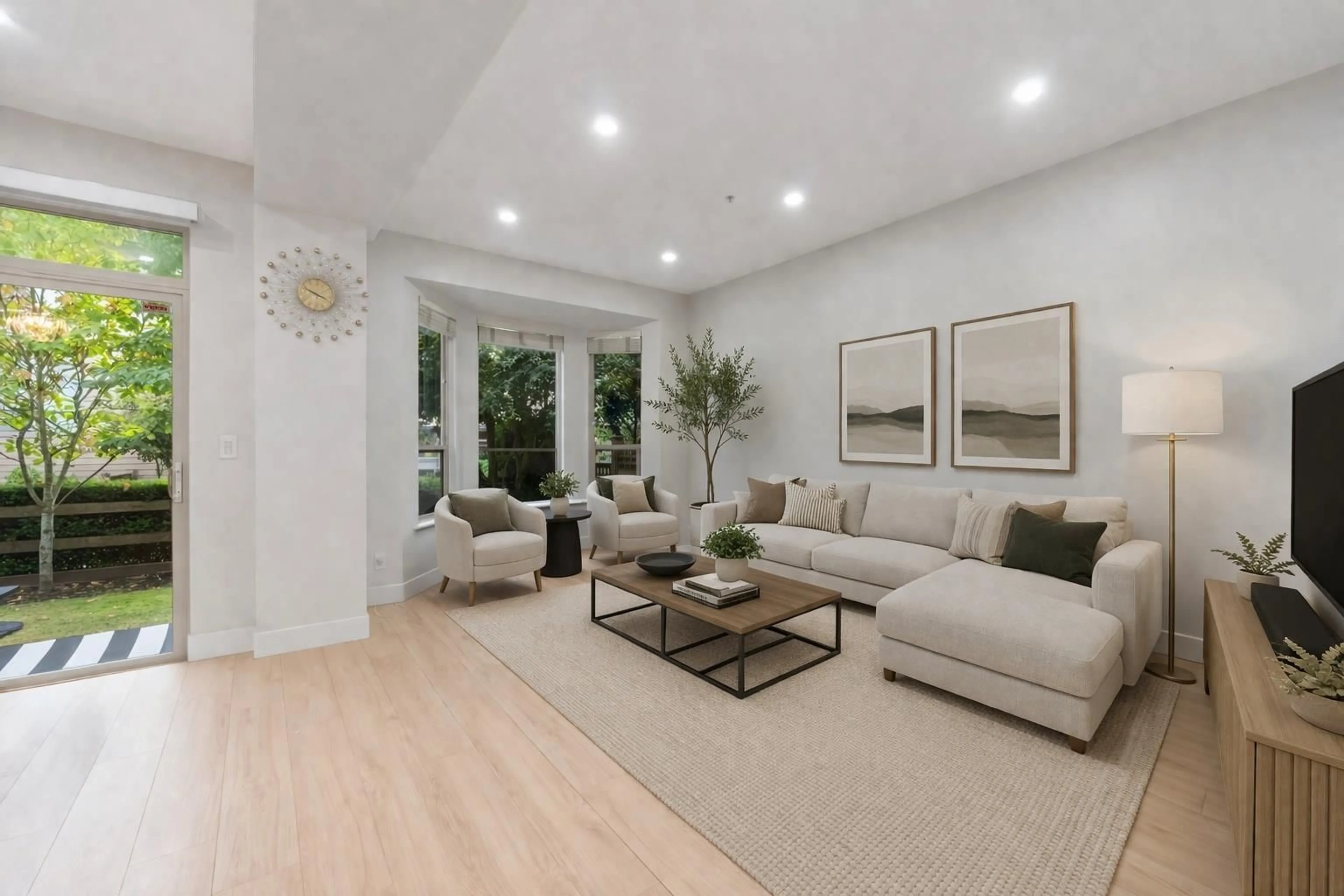 Living room with furniture, unknown for 43 - 16655 64 AVENUE, Surrey British Columbia V3S3V1