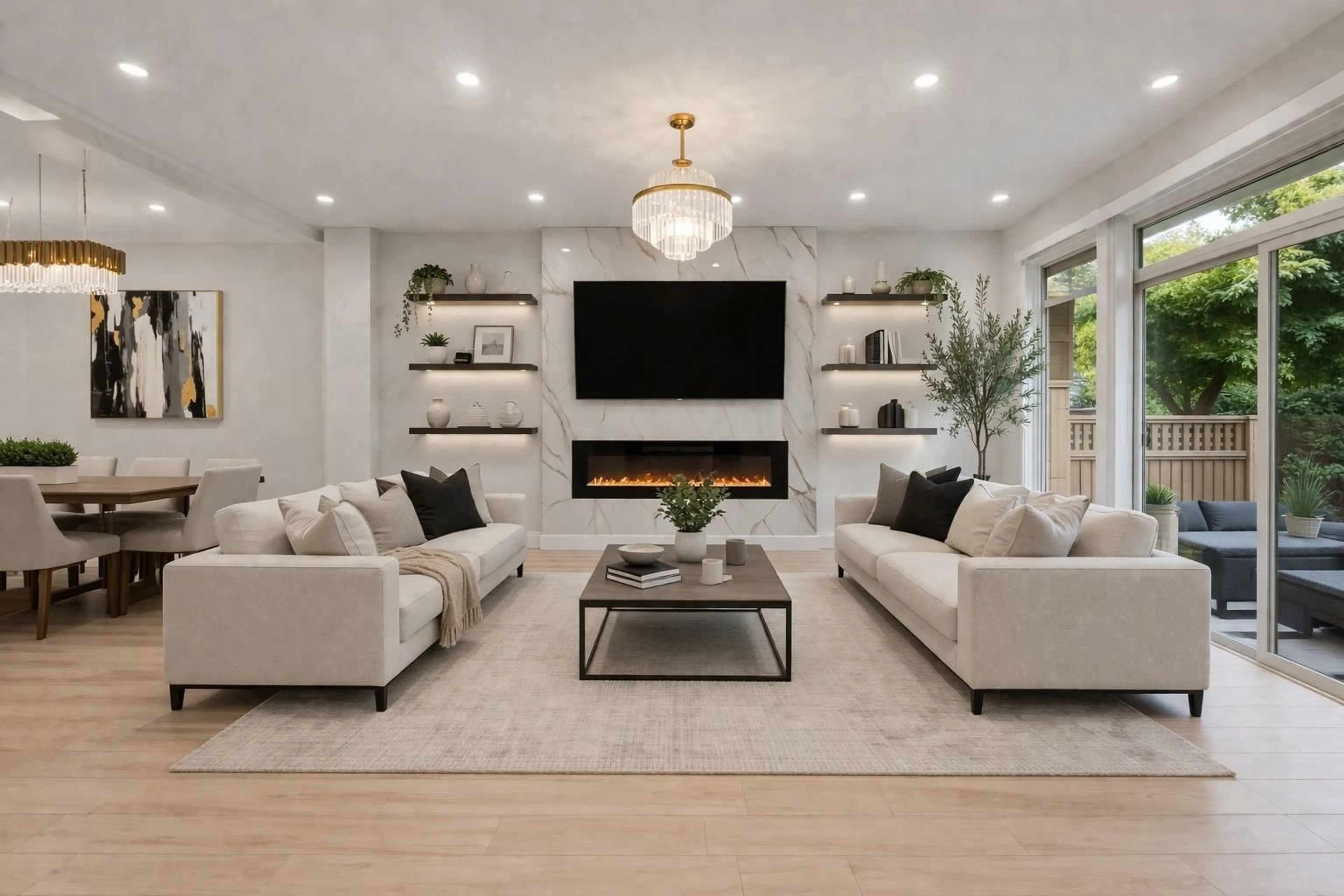 Living room with furniture, unknown for 43 - 16655 64 AVENUE, Surrey British Columbia V3S3V1