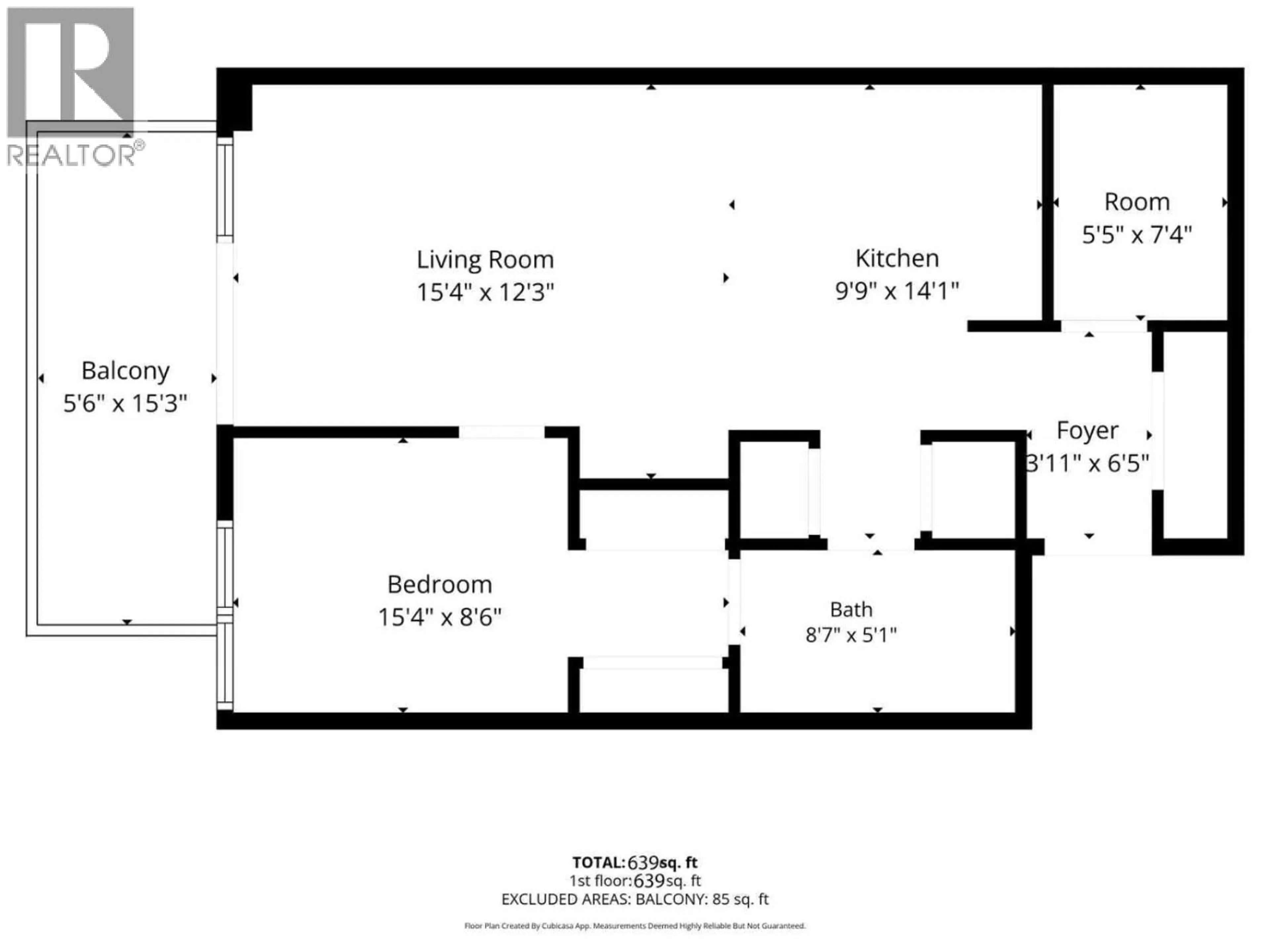 Floor plan for 202 - 655 41ST AVENUE, Vancouver British Columbia V5Z2N1