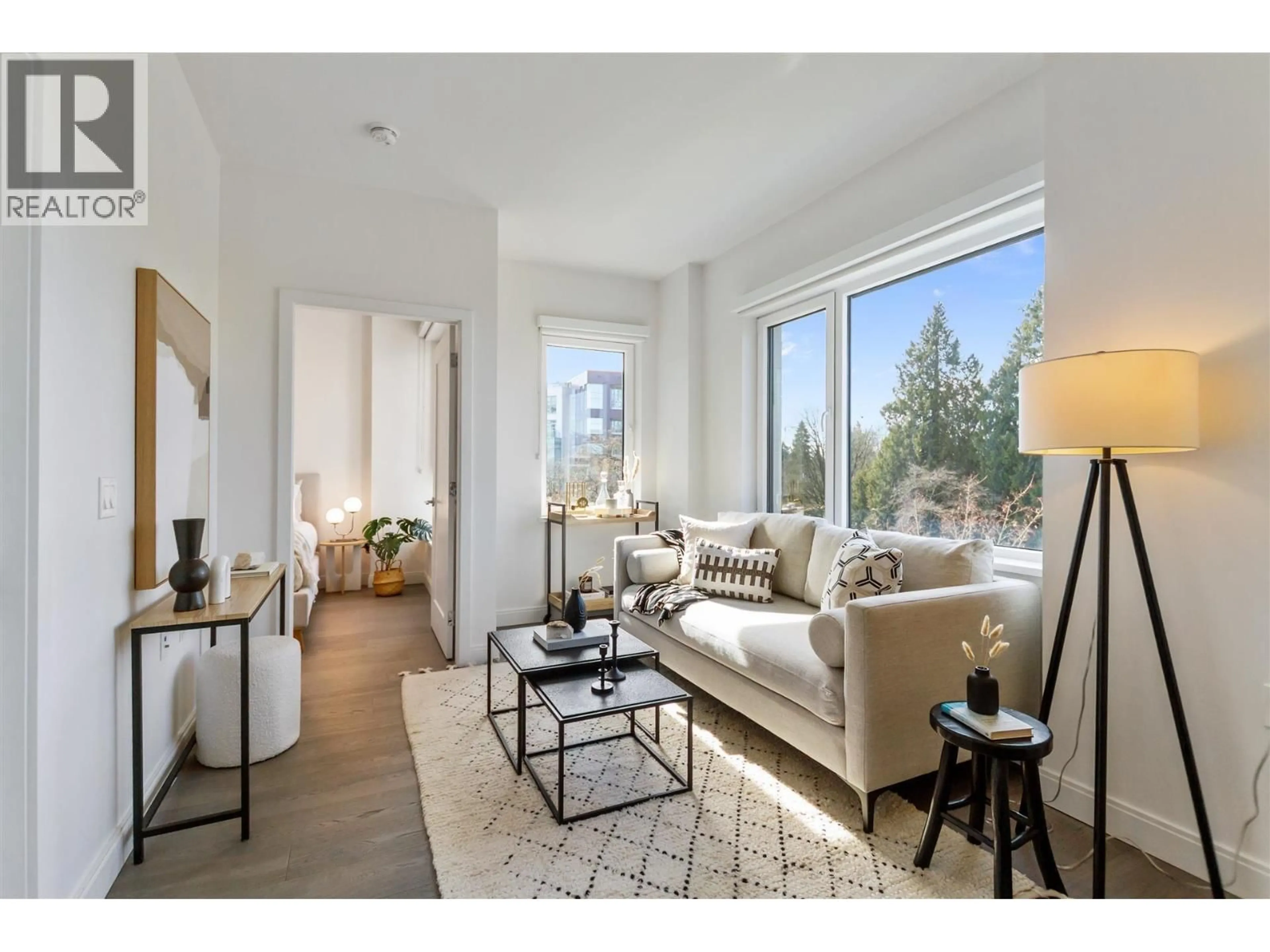 Living room with furniture, unknown for 302 - 4908 CAMBIE STREET, Vancouver British Columbia V5Z0K1