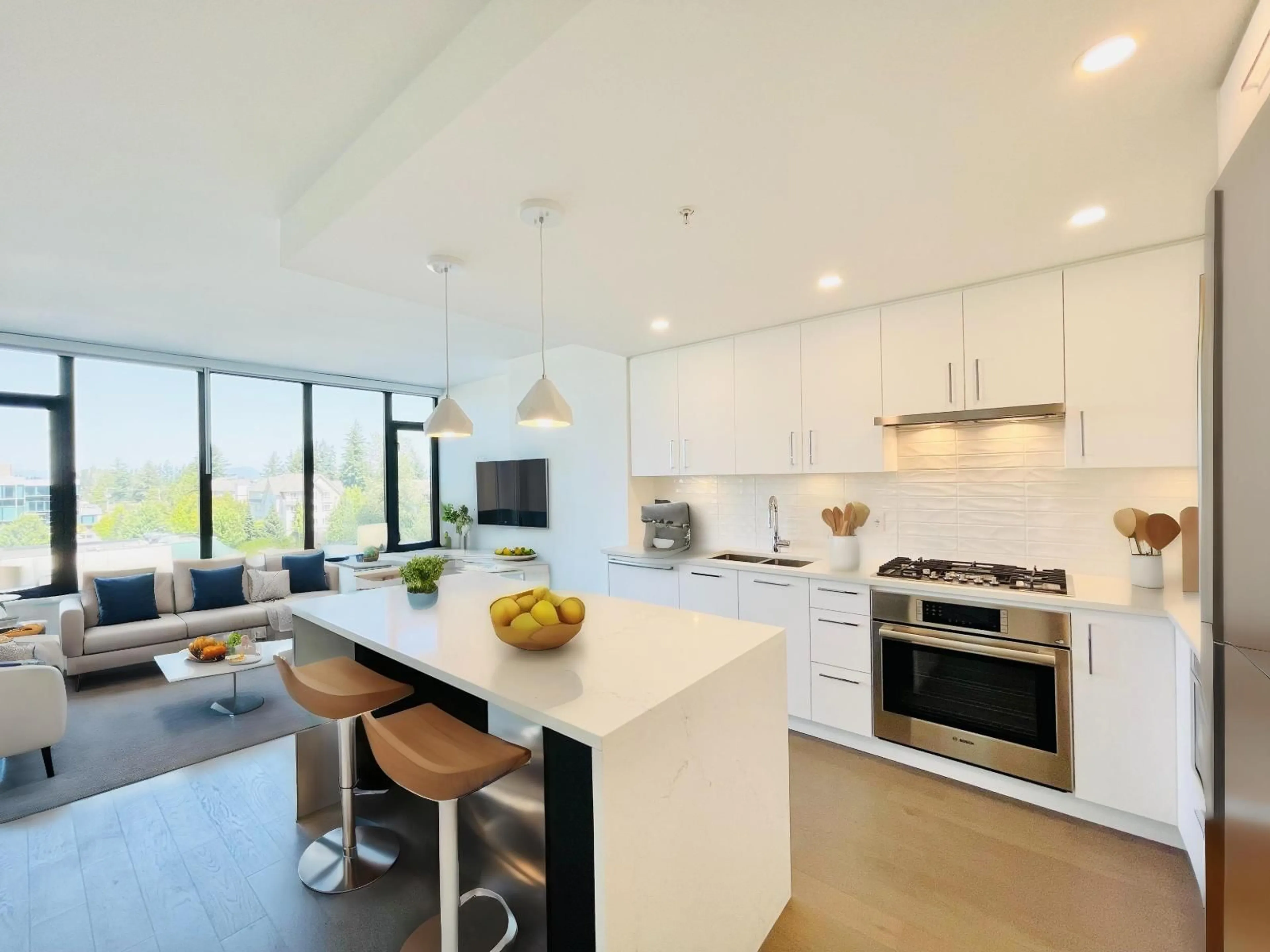 Open concept kitchen, unknown for 303 - 1588 JOHNSTON ROAD, White Rock British Columbia V4B0C5