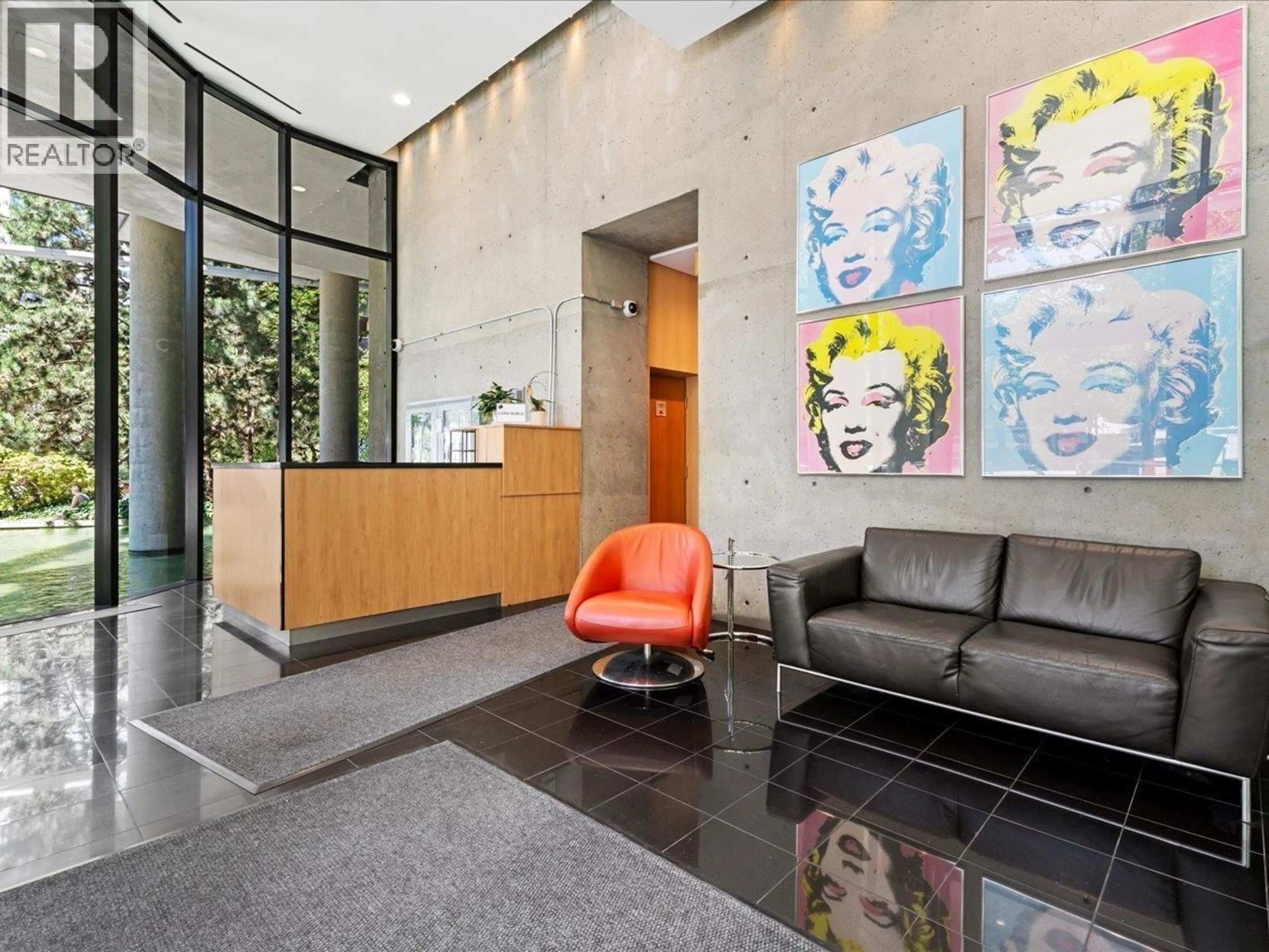 Lobby for 2908 - 1331 GEORGIA STREET, Vancouver British Columbia V6E4P1