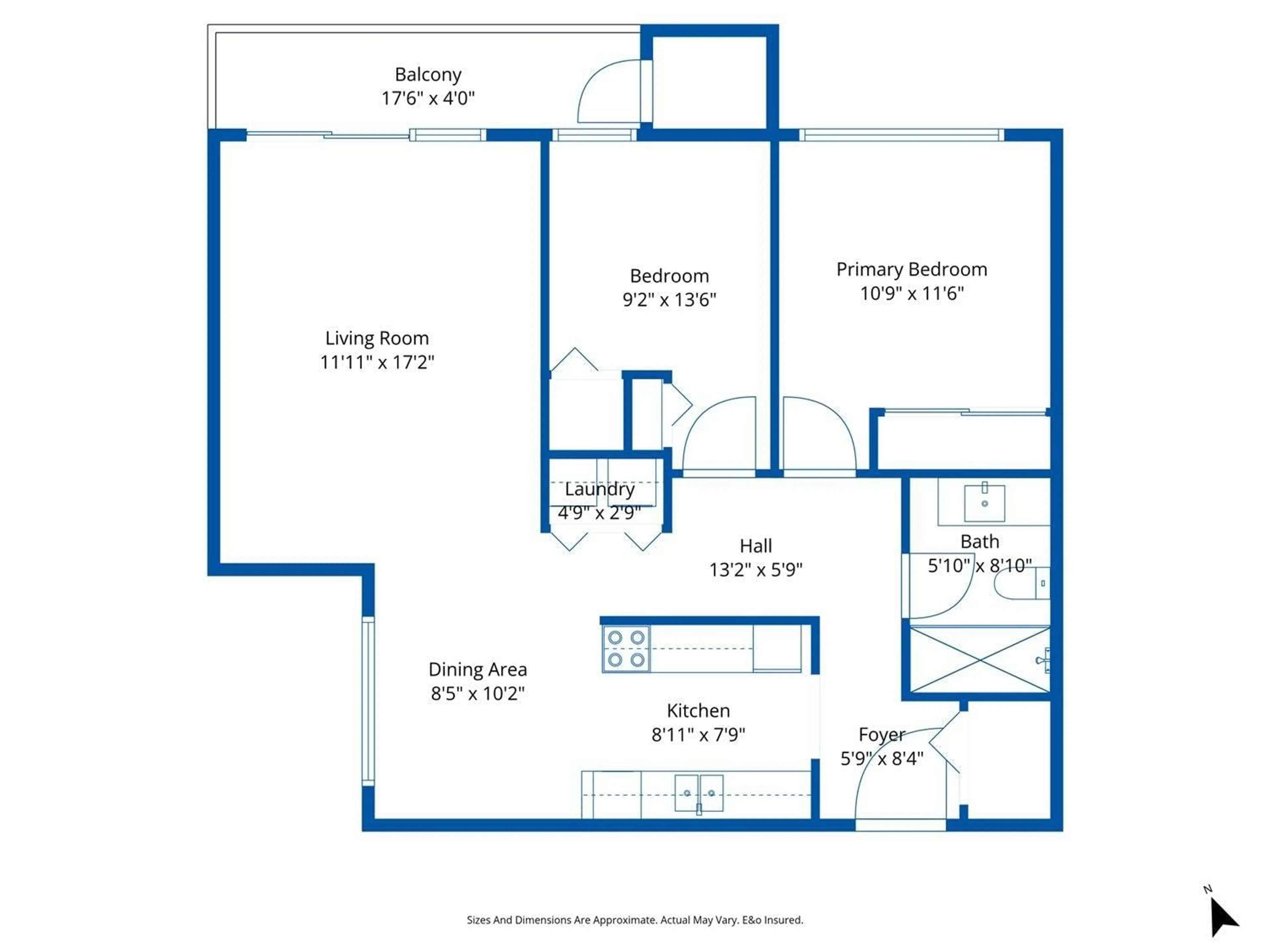 Floor plan for 101 - 32885 GEORGE FERGUSON WAY, Abbotsford British Columbia V2S7X1