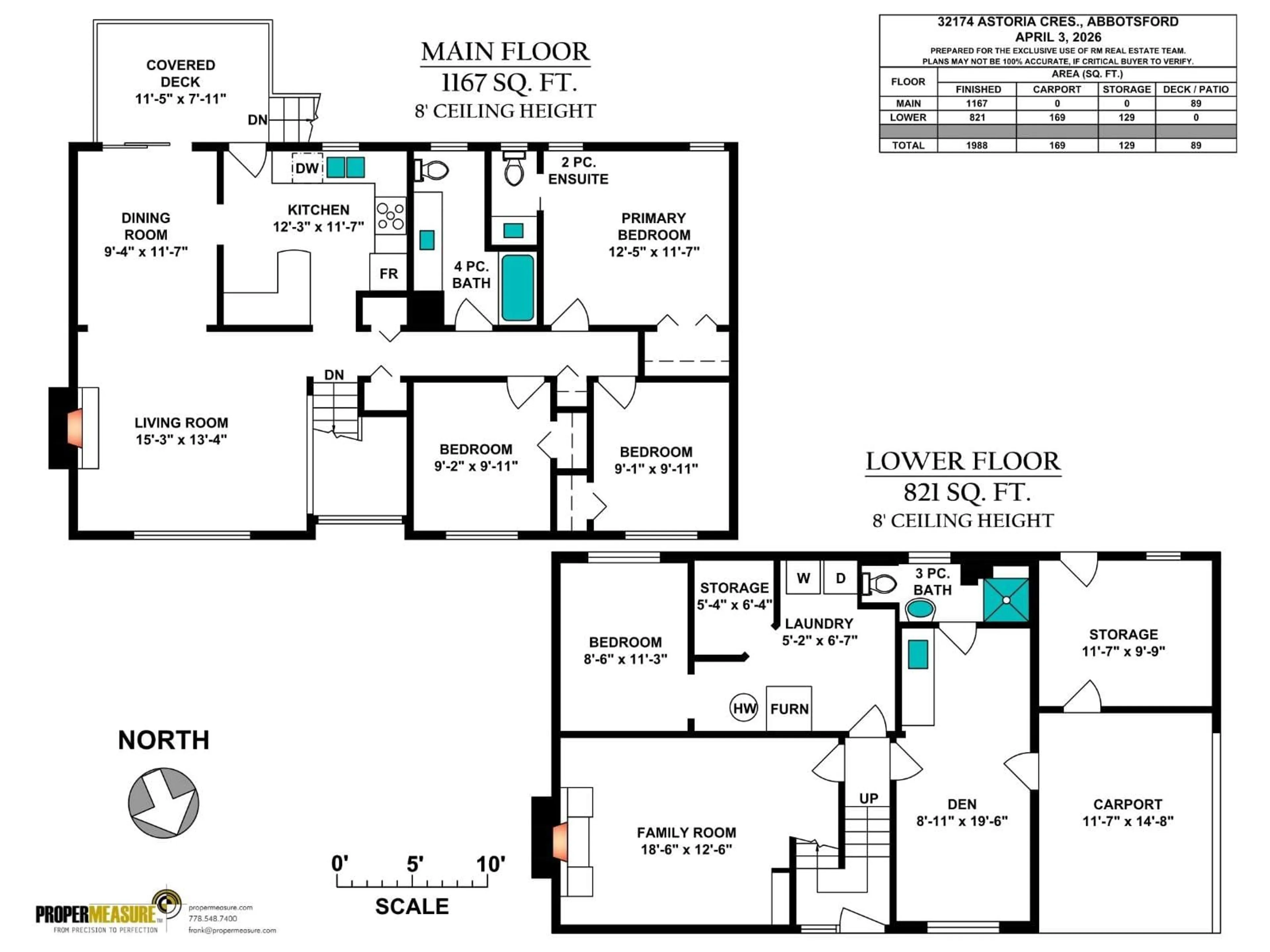 Floor plan for 32174 ASTORIA CRESCENT, Abbotsford British Columbia V2T4P5