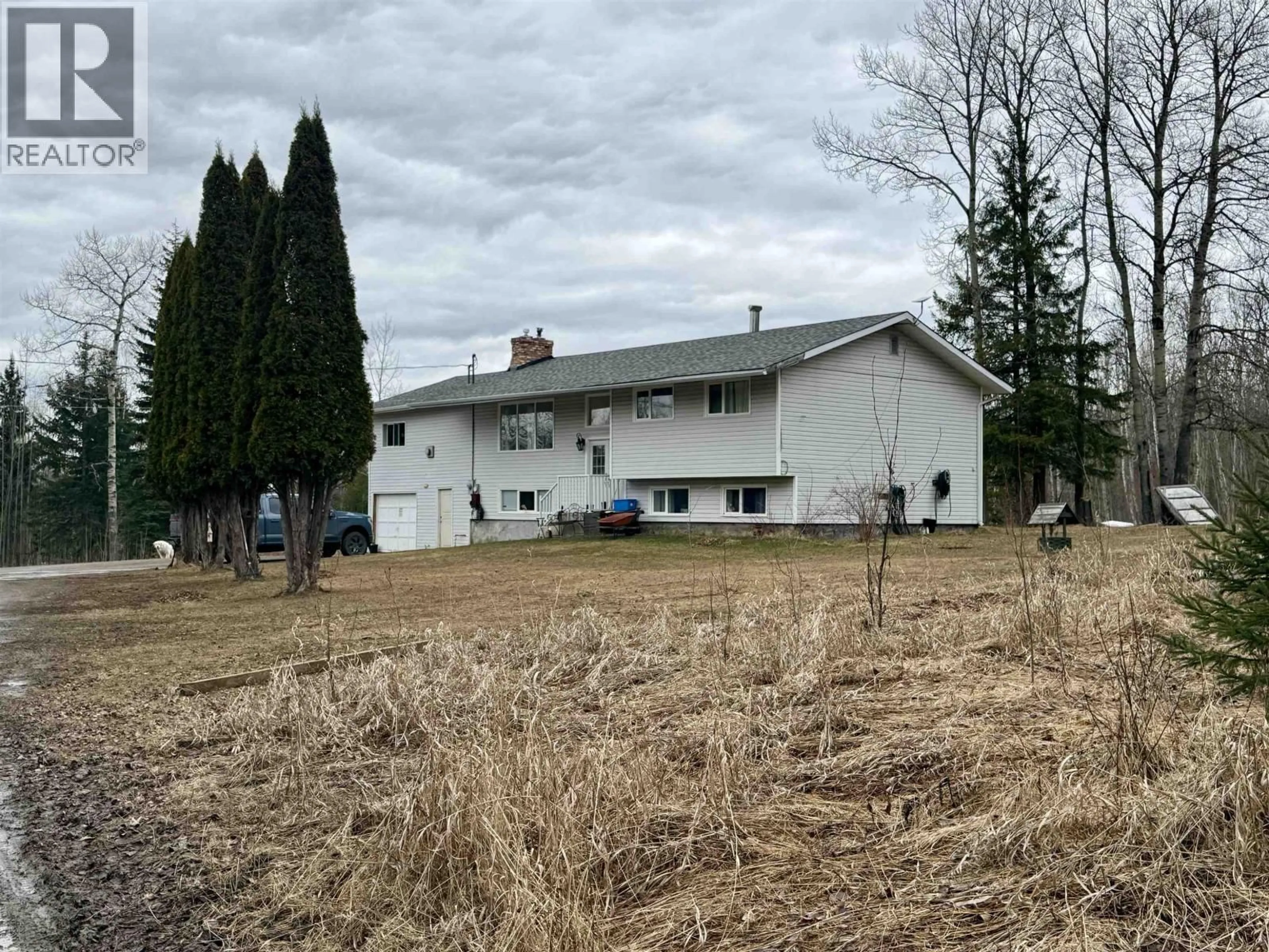 A pic from outside/outdoor area/front of a property/back of a property/a pic from drone, building for 13360 LERELYN ROAD, Prince George British Columbia V2N5X9
