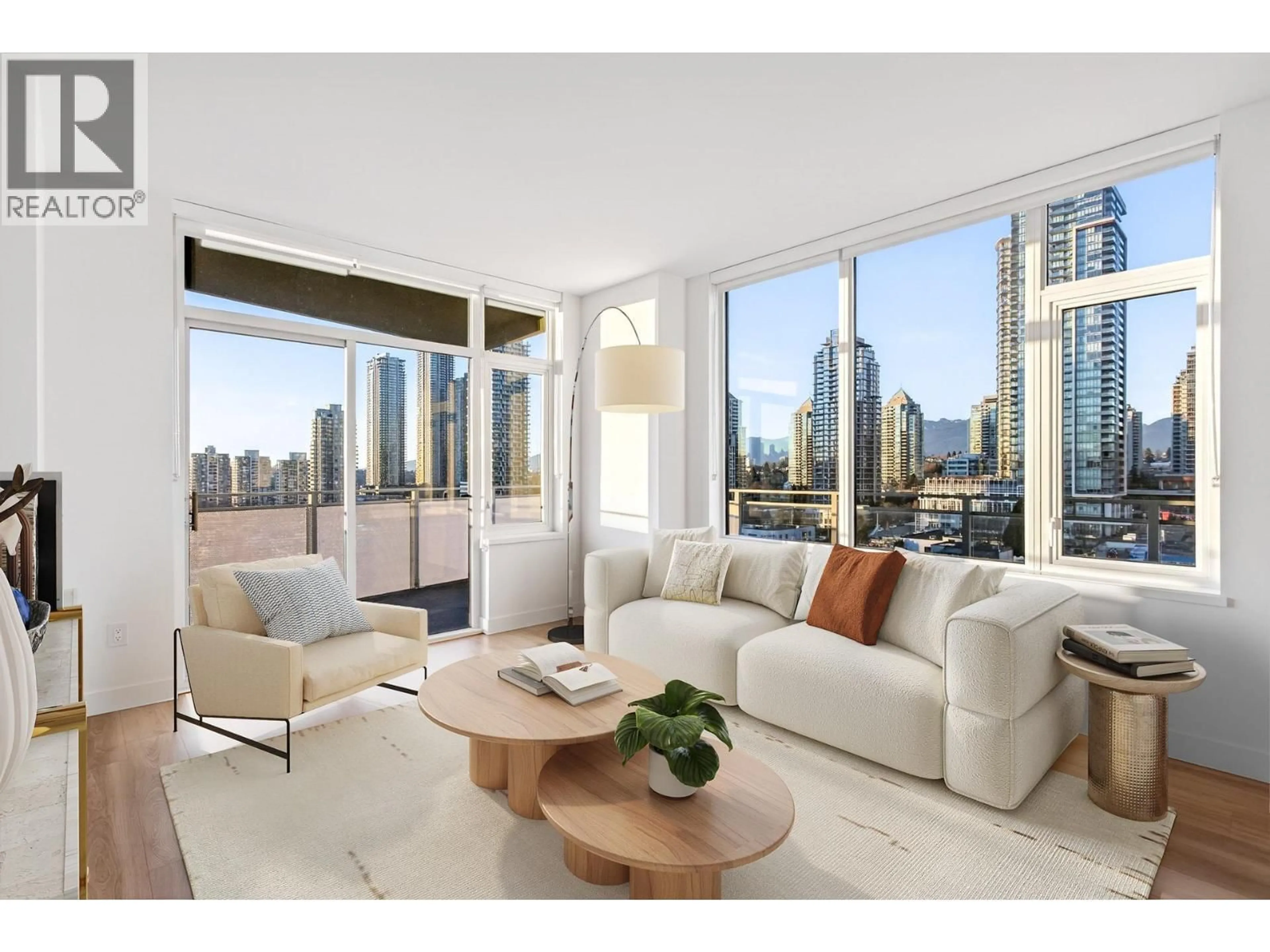 Living room with furniture, unknown for 1107 - 4433 ALASKA STREET, Burnaby British Columbia V5C5T3